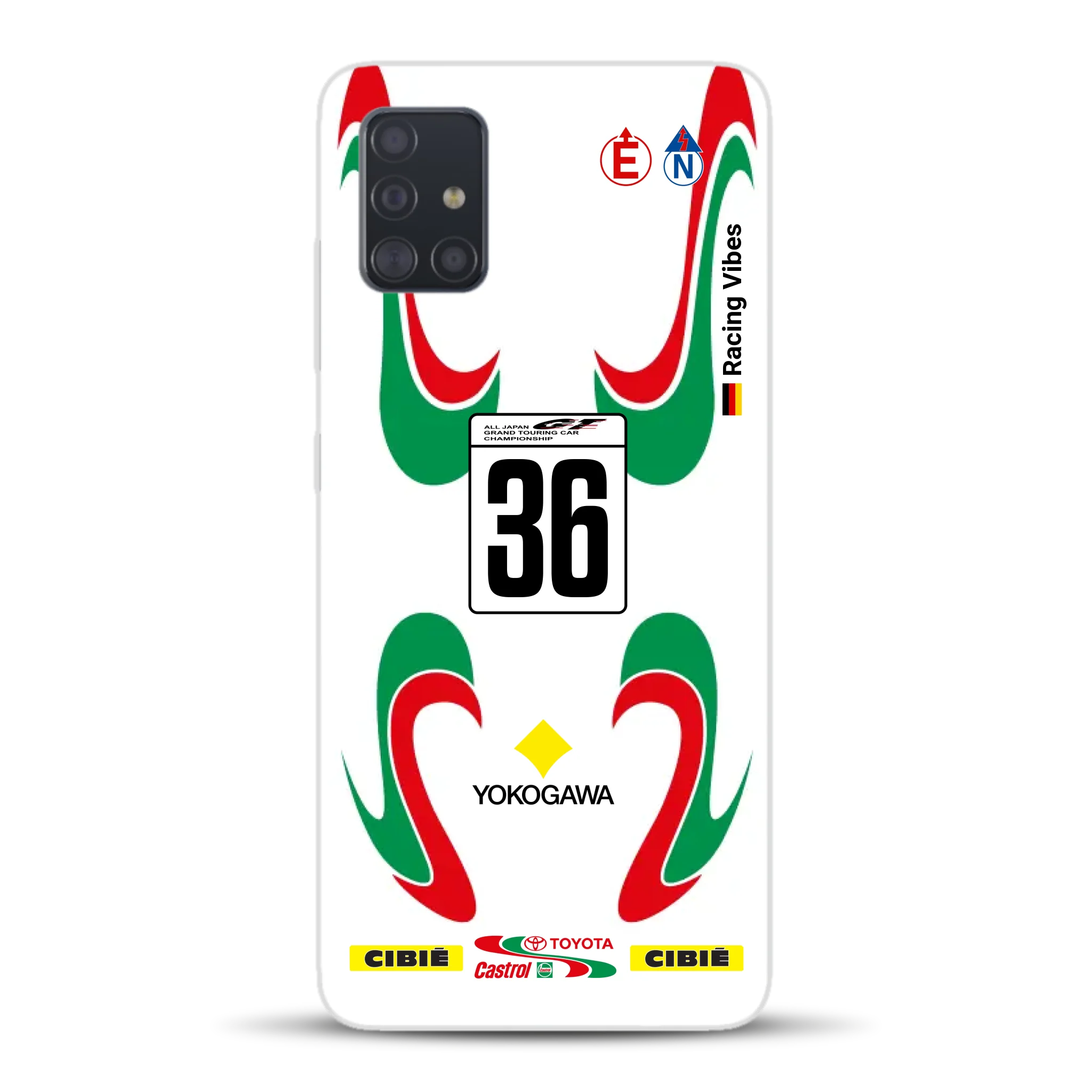 Castrol TOM’S Supra GT500 Livery - Individuelle Handyhülle für Samsung