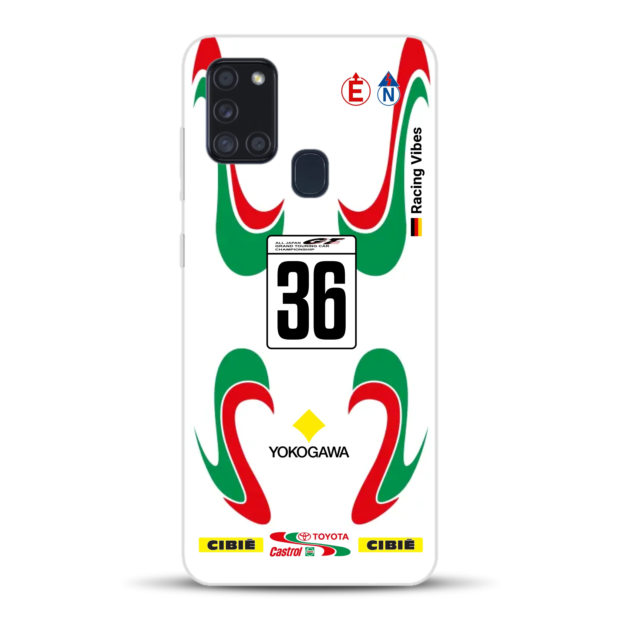 Castrol TOM’S Supra GT500 Livery - Individuelle Handyhülle für Samsung