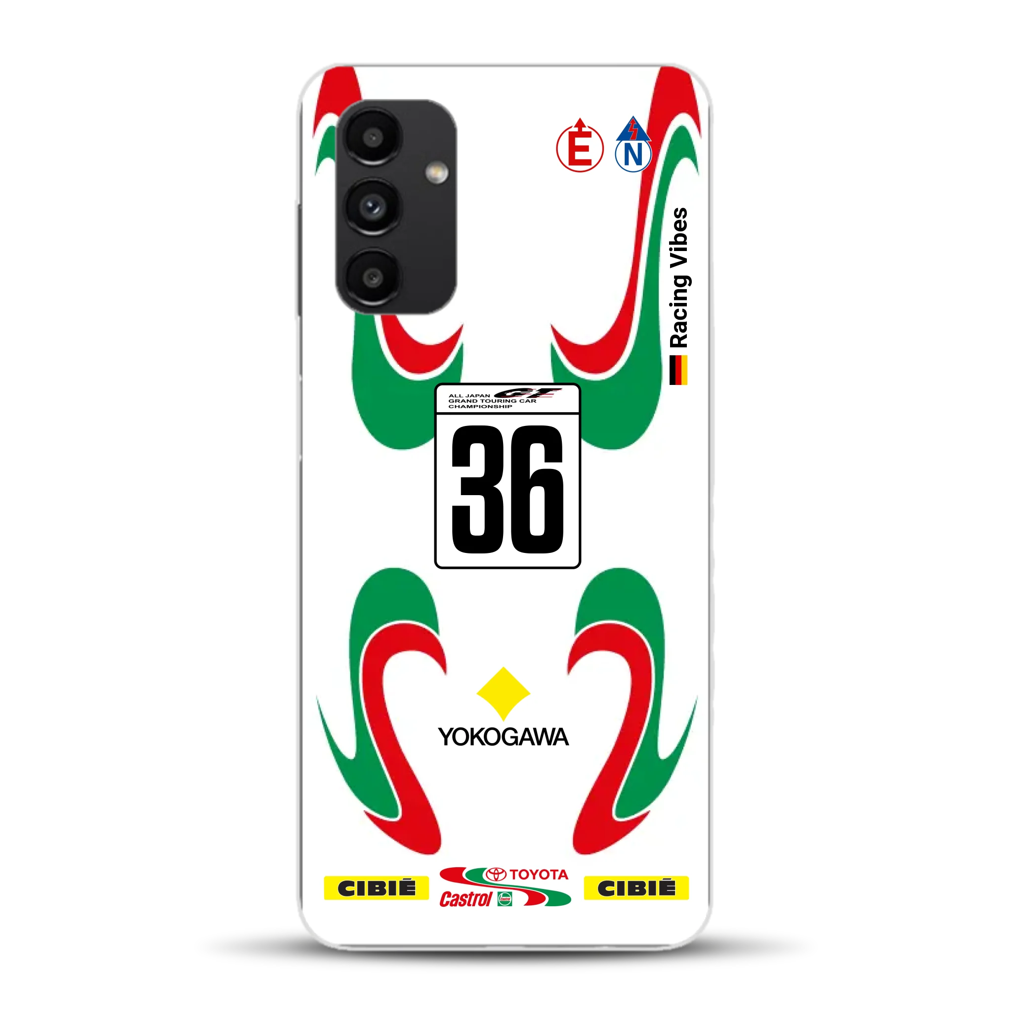 Castrol TOM’S Supra GT500 Livery - Individuelle Handyhülle für Samsung
