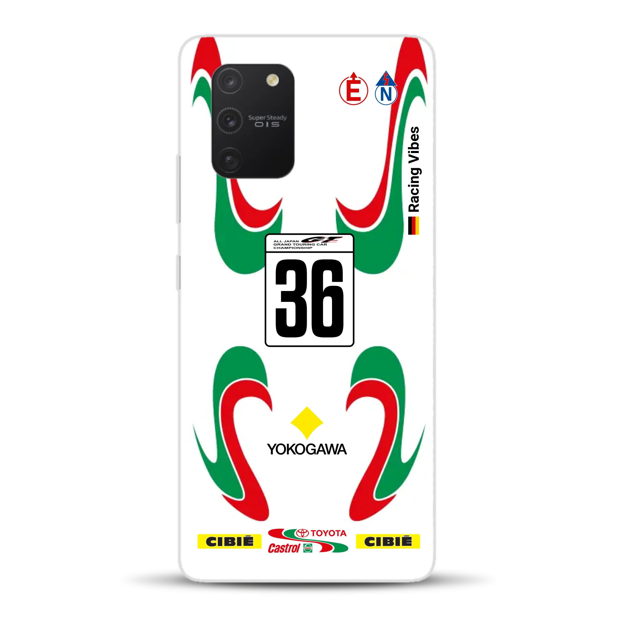 Castrol TOM’S Supra GT500 Livery - Individuelle Handyhülle für Samsung