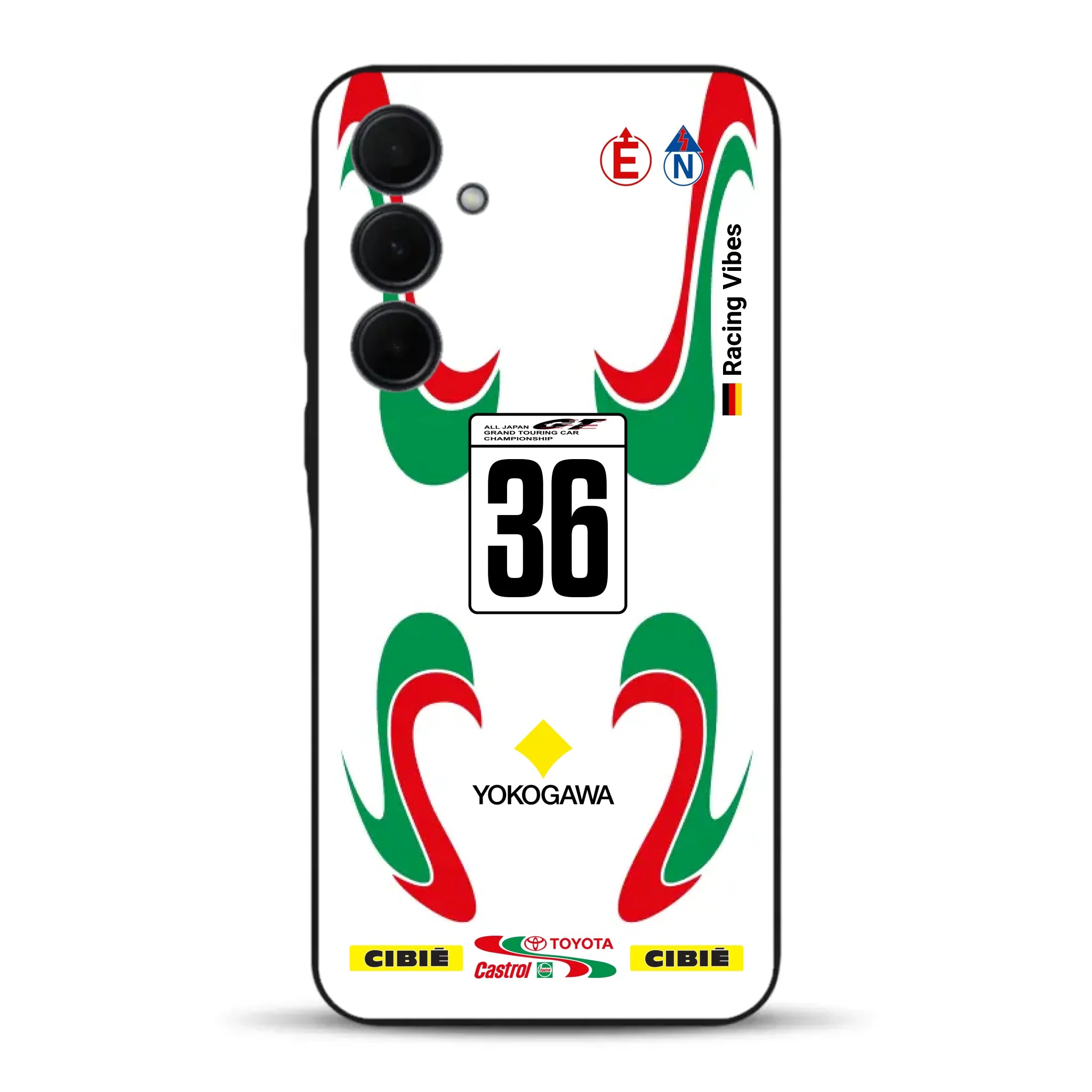 Castrol TOM’S Supra GT500 Livery - Individuelle Handyhülle für Samsung