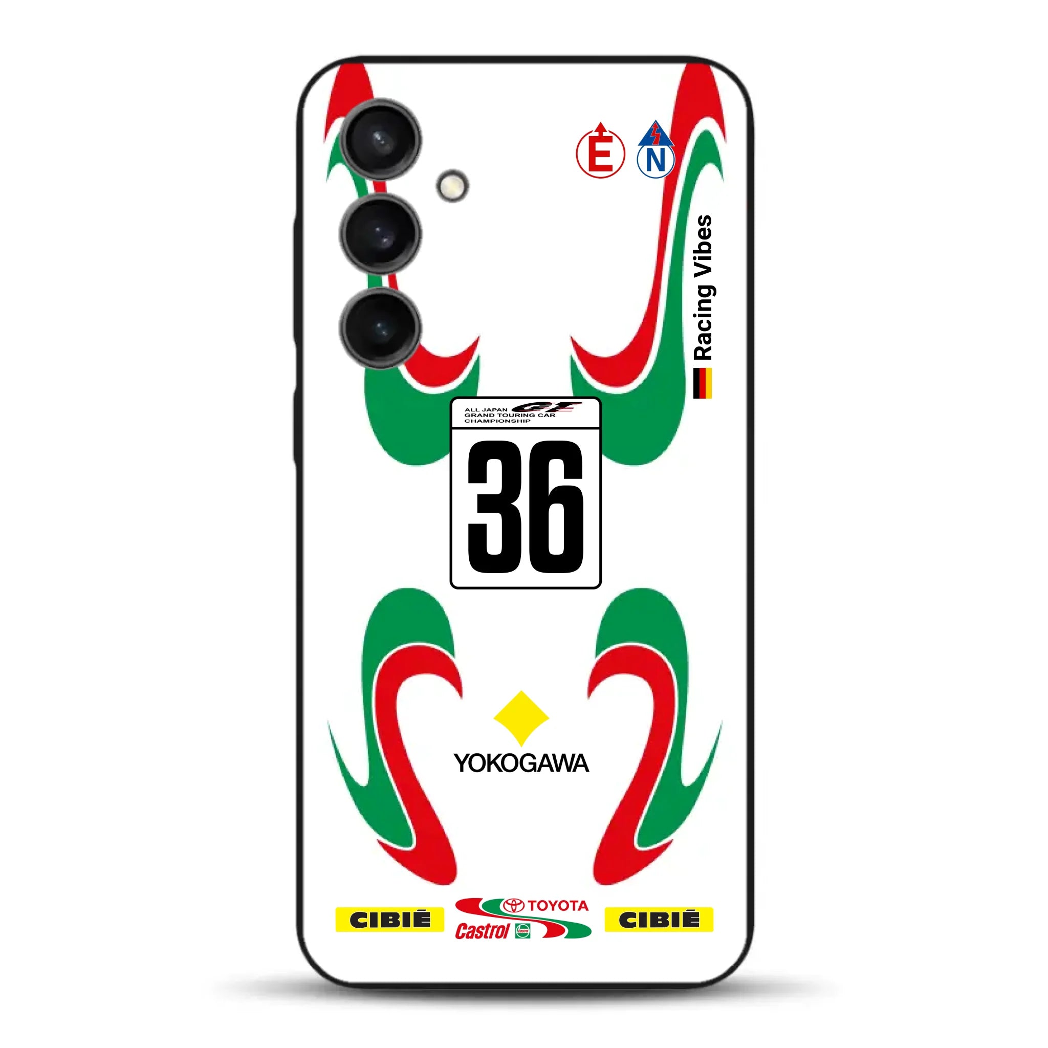 Castrol TOM’S Supra GT500 Livery - Individuelle Handyhülle für Samsung