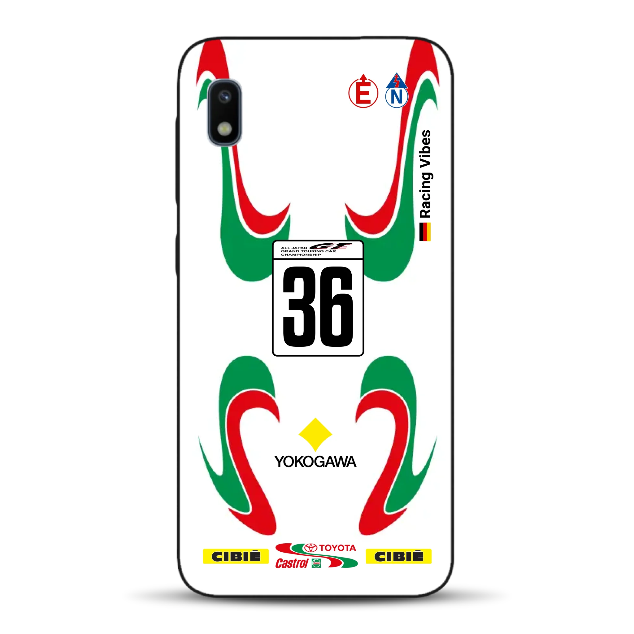 Castrol TOM’S Supra GT500 Livery - Individuelle Handyhülle für Samsung