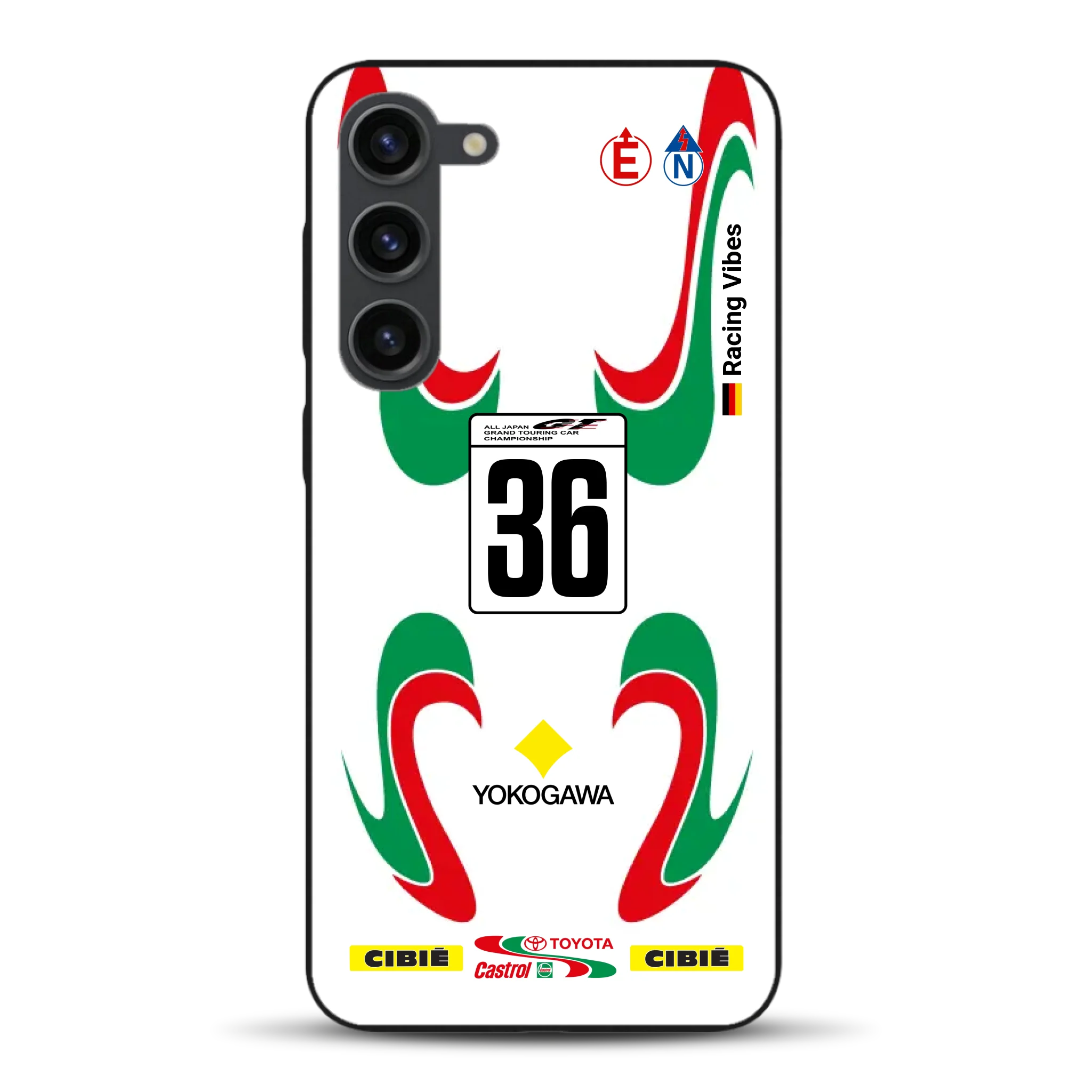 Castrol TOM’S Supra GT500 Livery - Individuelle Handyhülle für Samsung