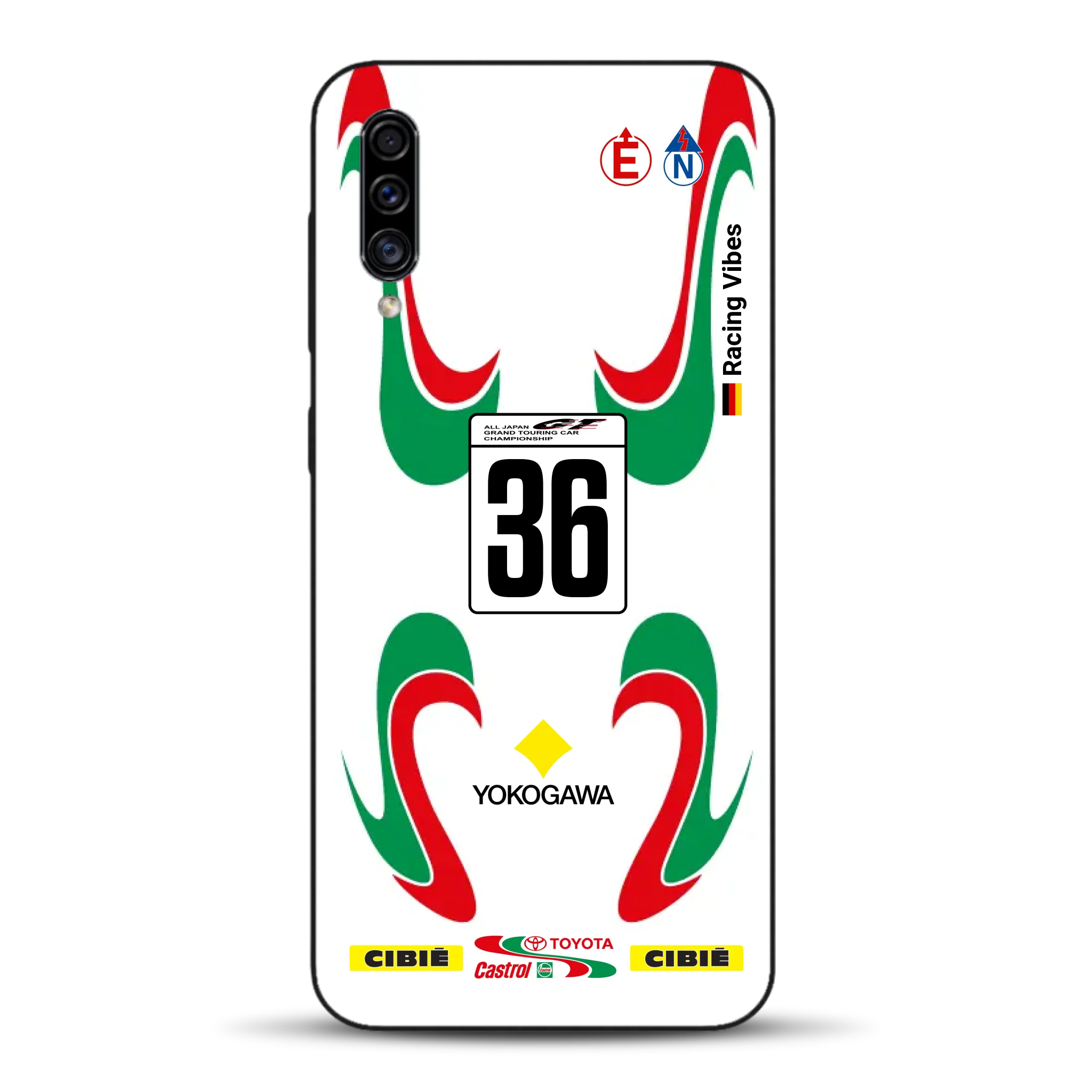 Castrol TOM’S Supra GT500 Livery - Individuelle Handyhülle für Samsung