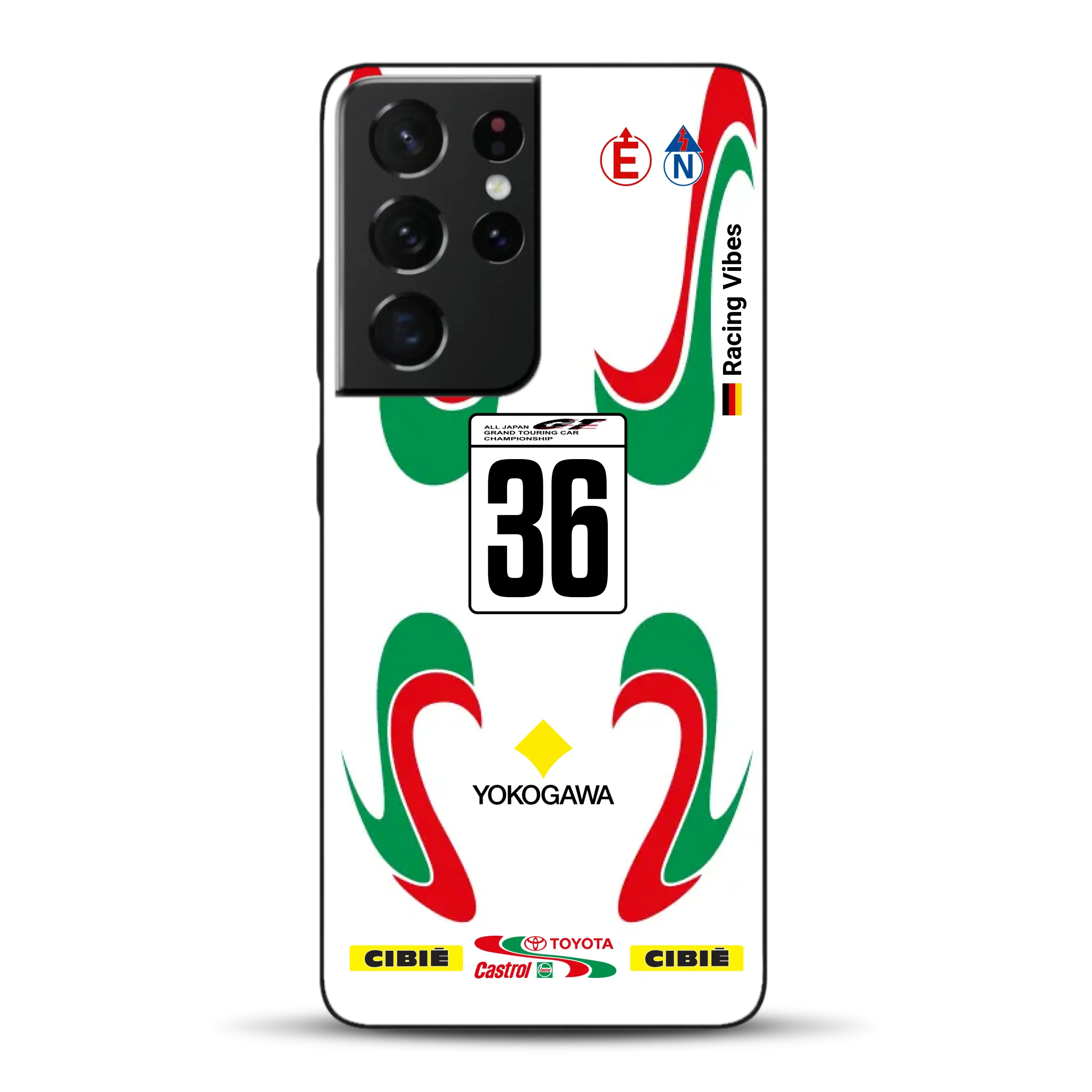 Castrol TOM’S Supra GT500 Livery - Individuelle Handyhülle für Samsung