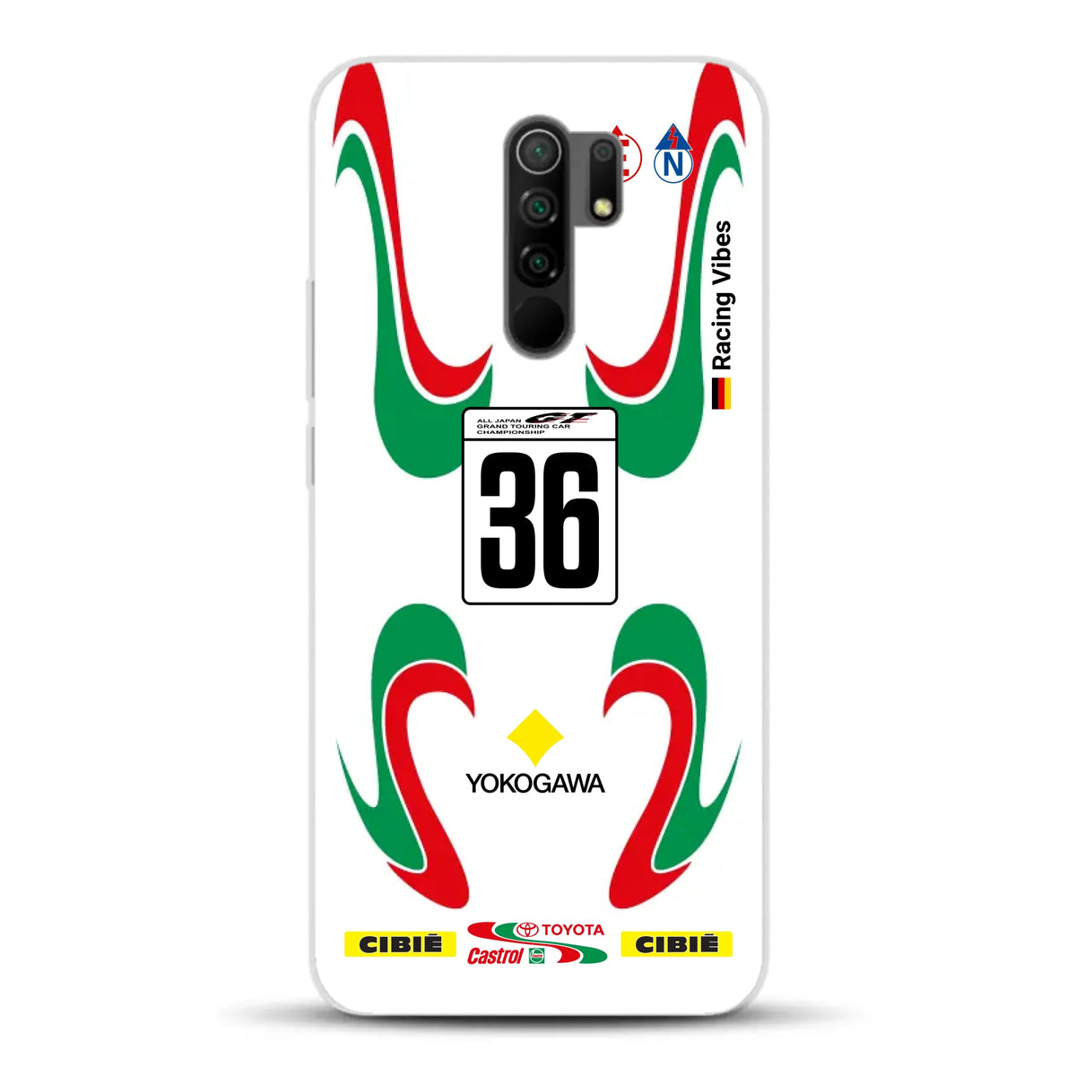Castrol TOM’S Supra GT500 Livery - Individuelle Handyhülle für Xiaomi