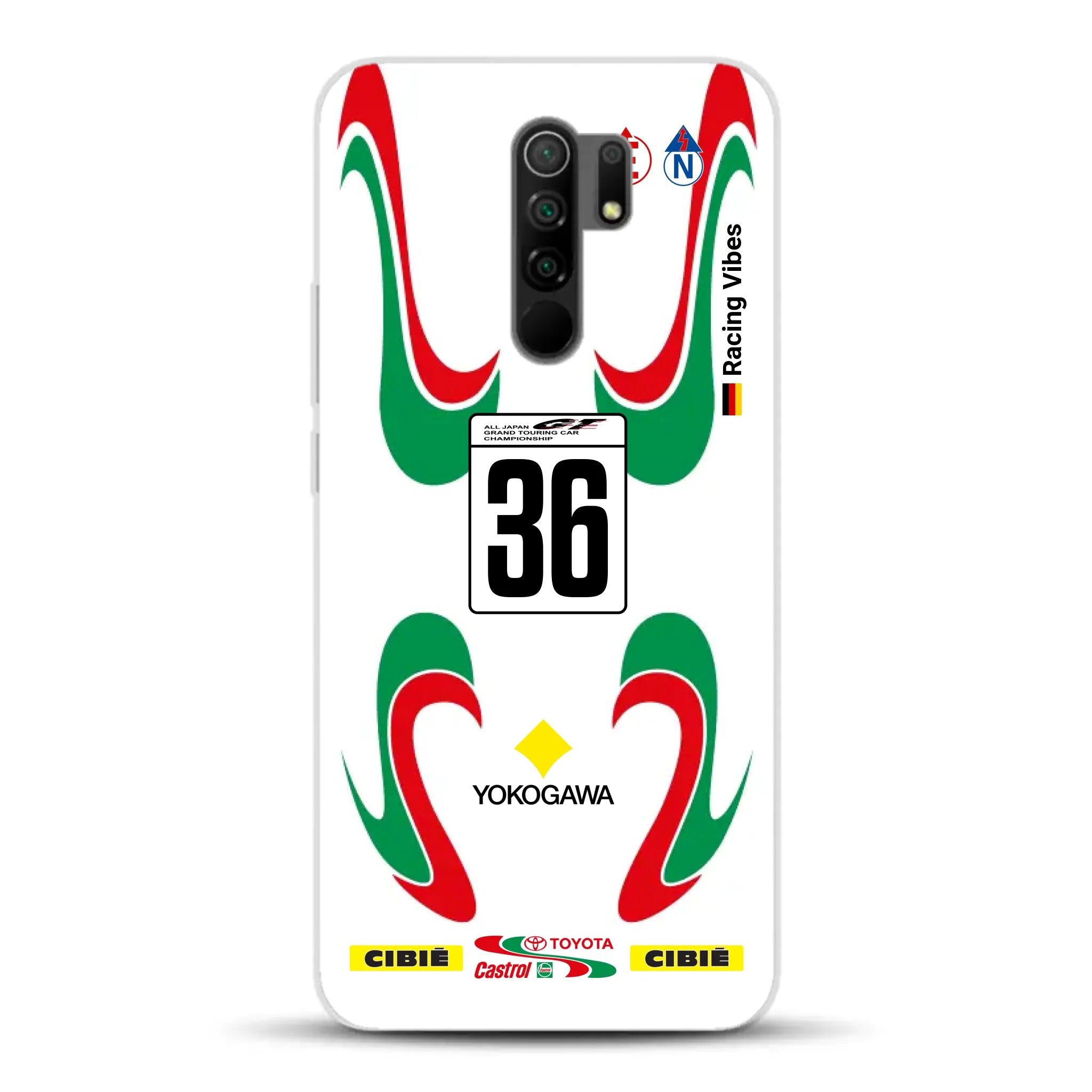 Castrol TOM’S Supra GT500 Livery - Individuelle Handyhülle für Xiaomi