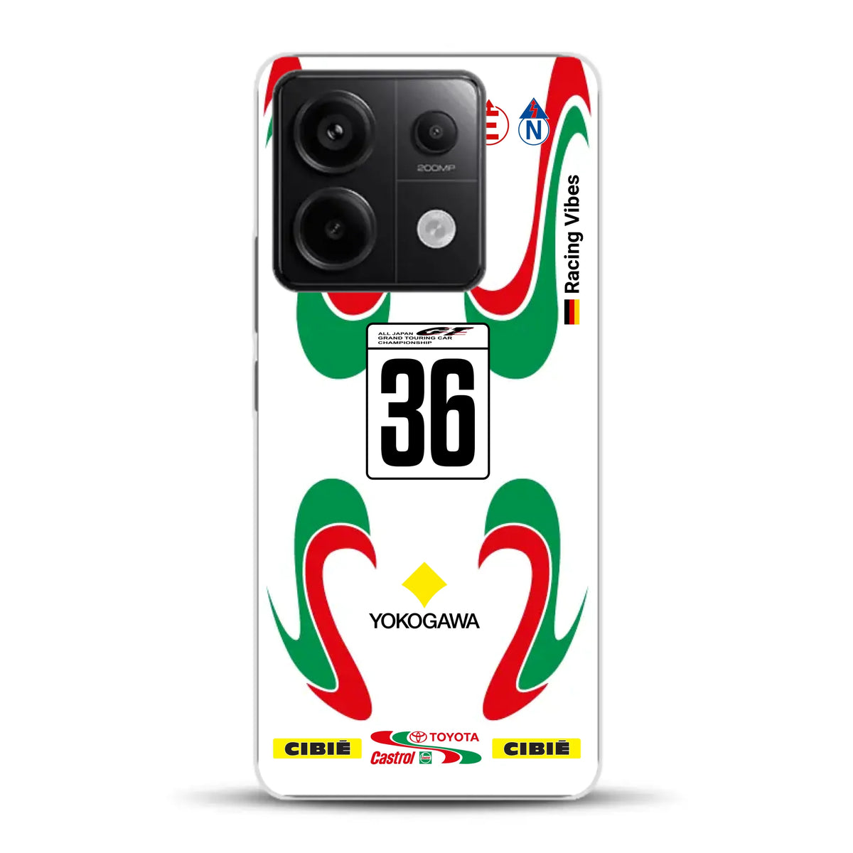 Castrol TOM’S Supra GT500 Livery - Individuelle Handyhülle für Xiaomi