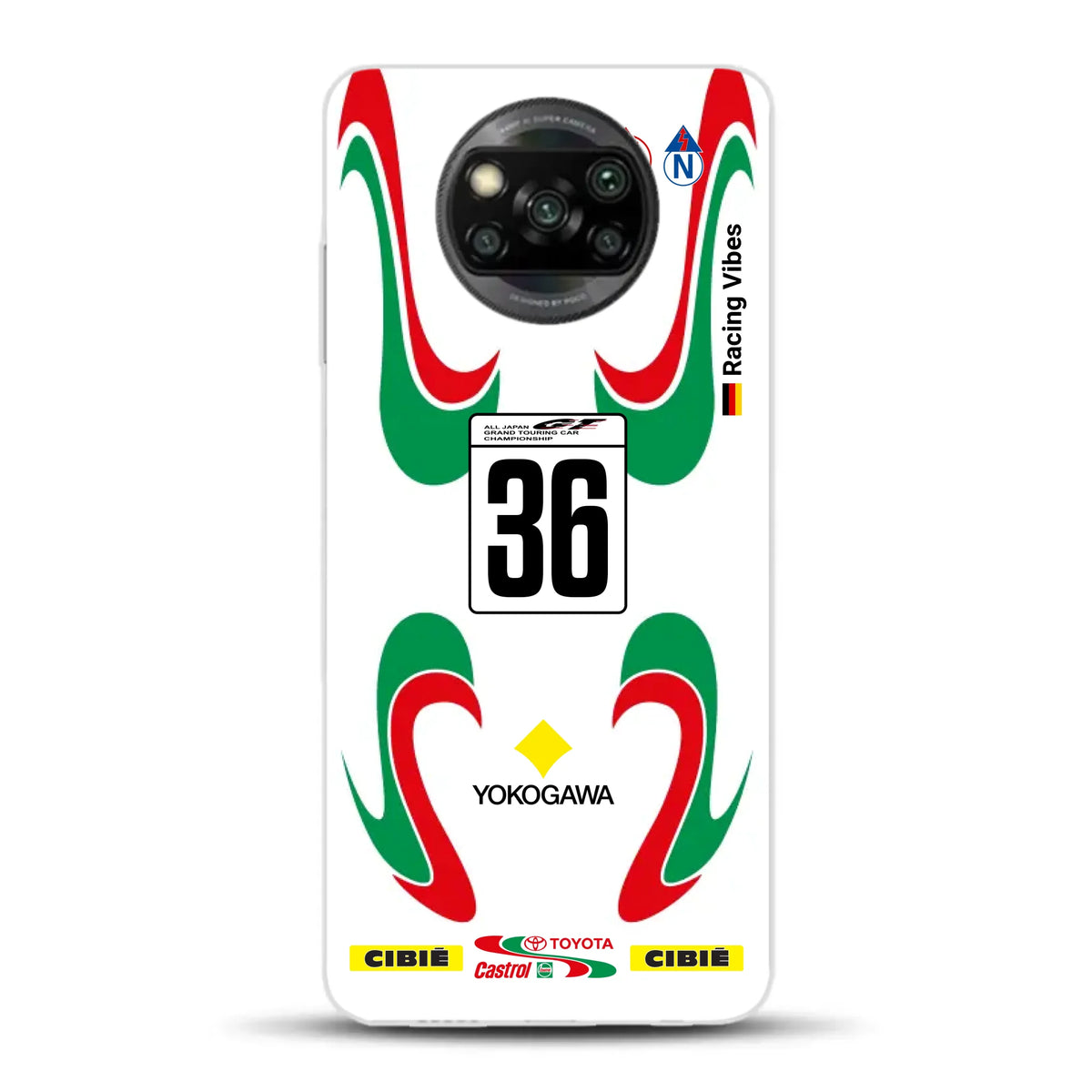 Castrol TOM’S Supra GT500 Livery - Individuelle Handyhülle für Xiaomi