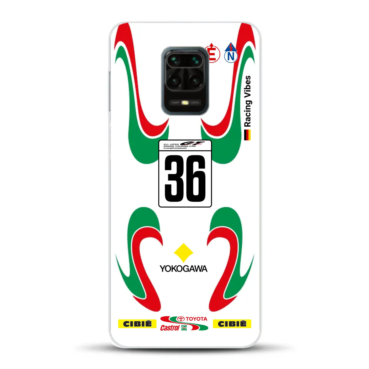 Castrol TOM’S Supra GT500 Livery - Individuelle Handyhülle für Xiaomi
