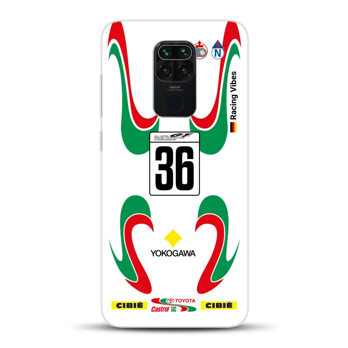 Castrol TOM’S Supra GT500 Livery - Individuelle Handyhülle für Xiaomi