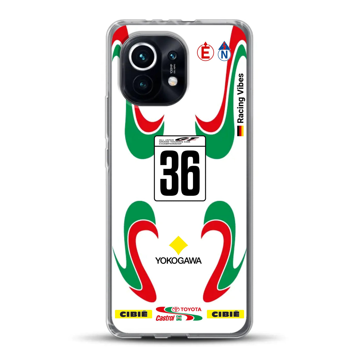 Castrol TOM’S Supra GT500 Livery - Individuelle Handyhülle für Xiaomi