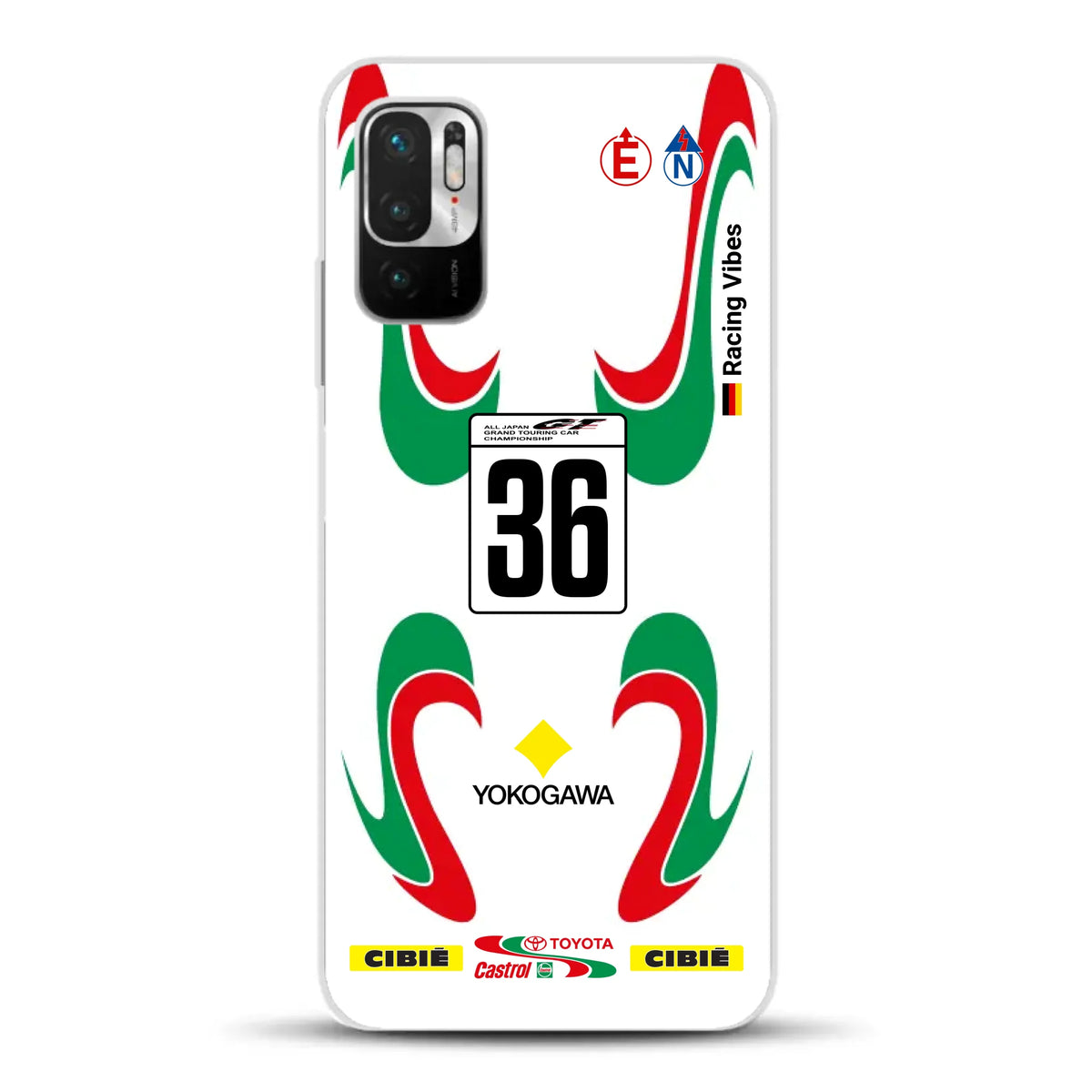 Castrol TOM’S Supra GT500 Livery - Individuelle Handyhülle für Xiaomi