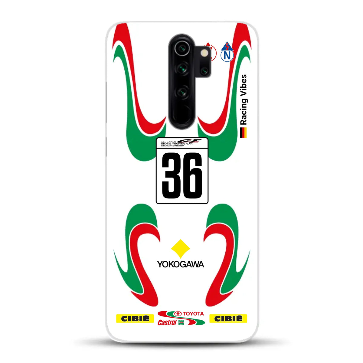 Castrol TOM’S Supra GT500 Livery - Individuelle Handyhülle für Xiaomi