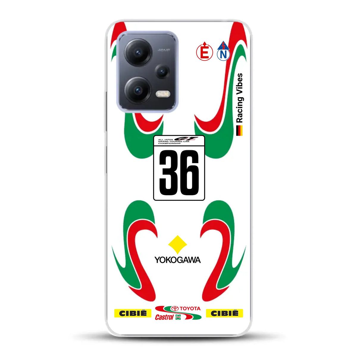 Castrol TOM’S Supra GT500 Livery - Individuelle Handyhülle für Xiaomi