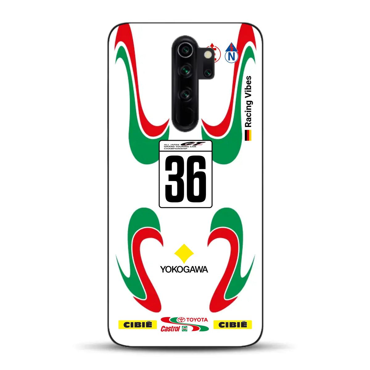Castrol TOM’S Supra GT500 Livery - Individuelle Handyhülle für Xiaomi