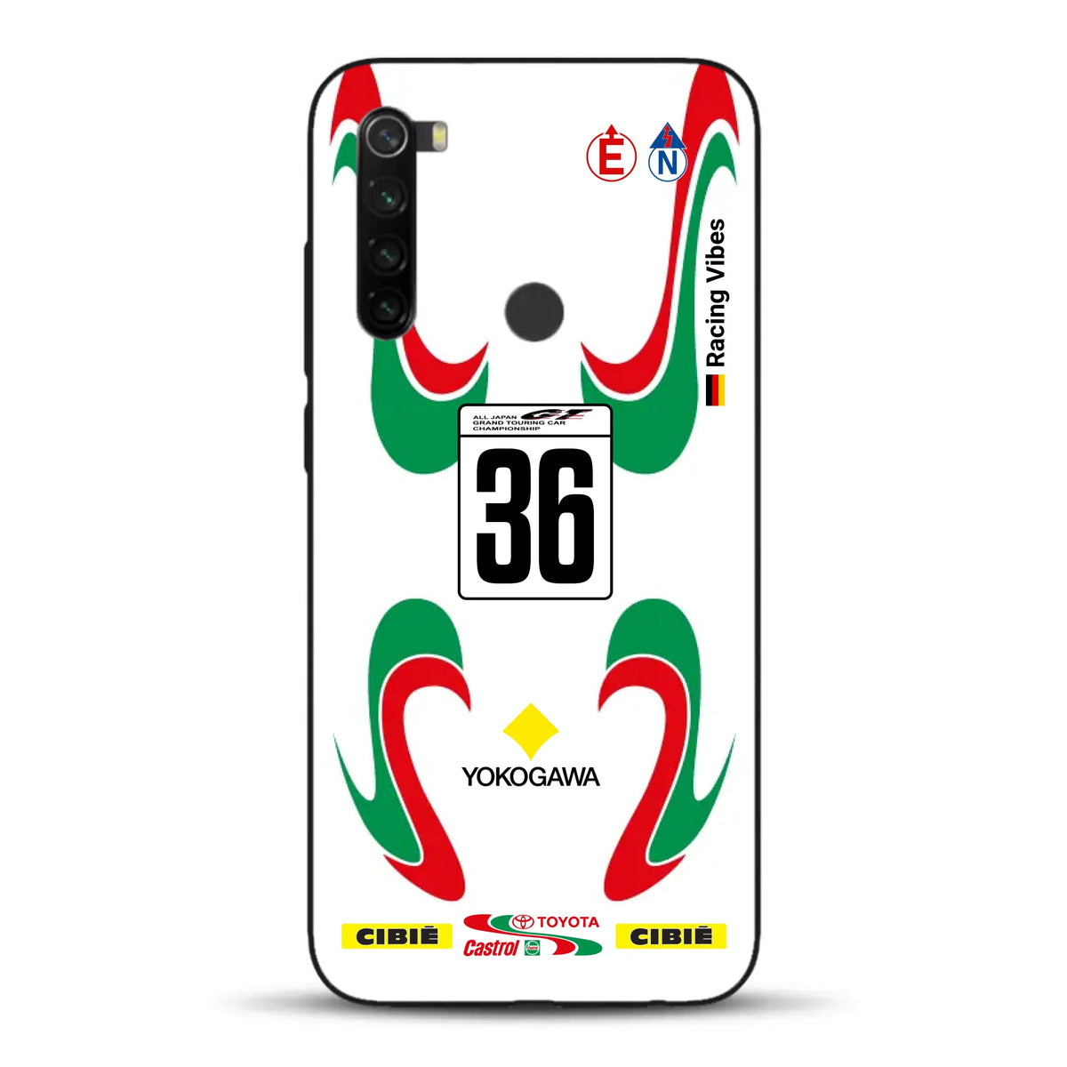 Castrol TOM’S Supra GT500 Livery - Individuelle Handyhülle für Xiaomi