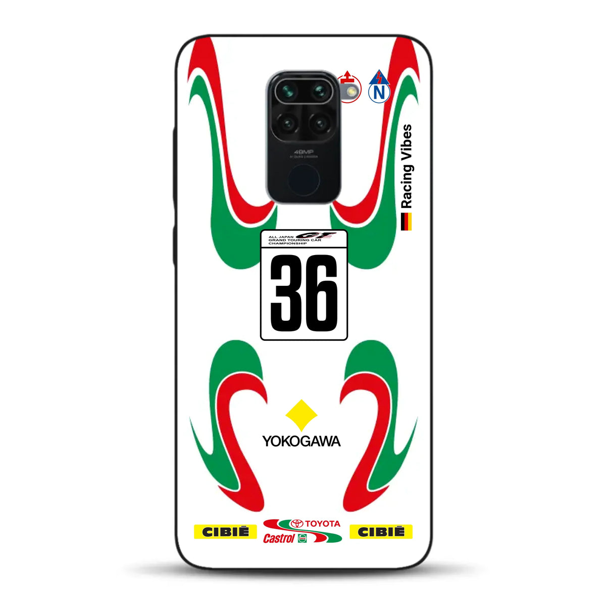 Castrol TOM’S Supra GT500 Livery - Individuelle Handyhülle für Xiaomi