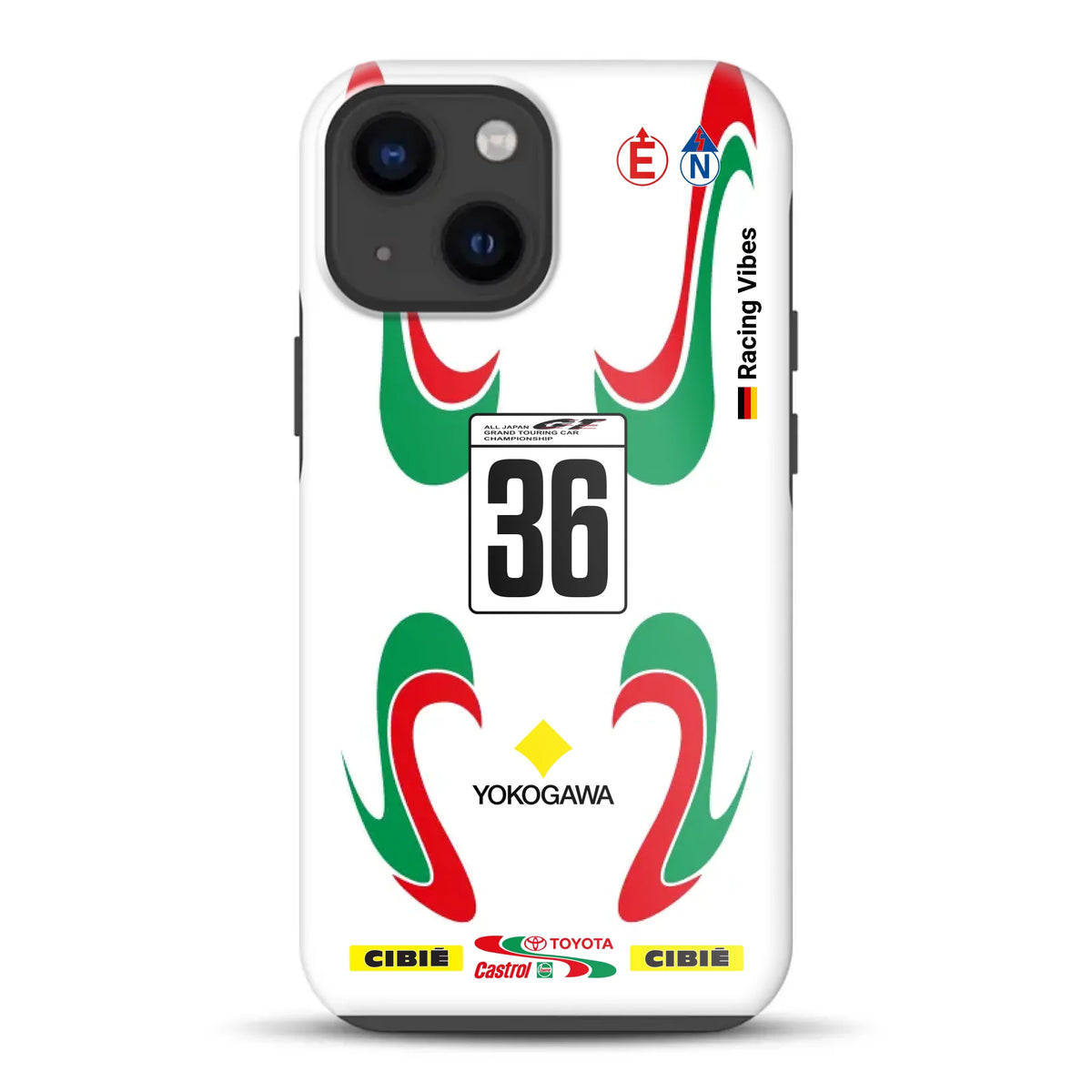 Castrol TOM’S Supra GT500 Livery - Individuelle Premium Hülle für iPhone