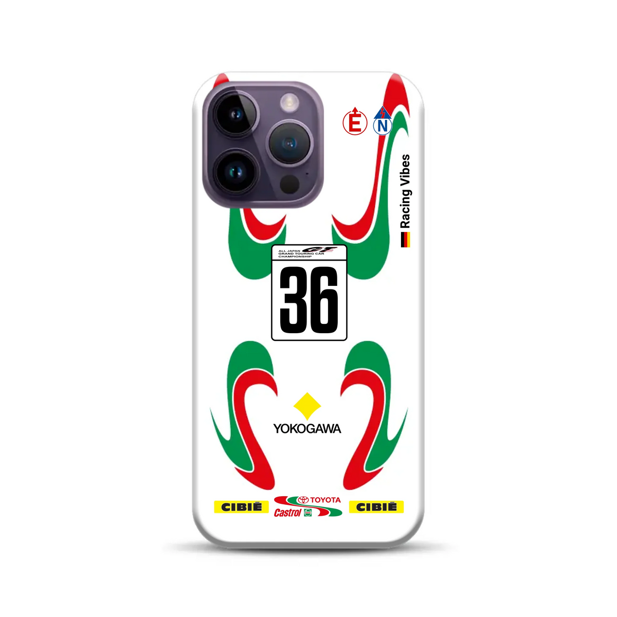 Castrol TOM’S Supra GT500 Livery - Individuelle Premium Hülle für iPhone