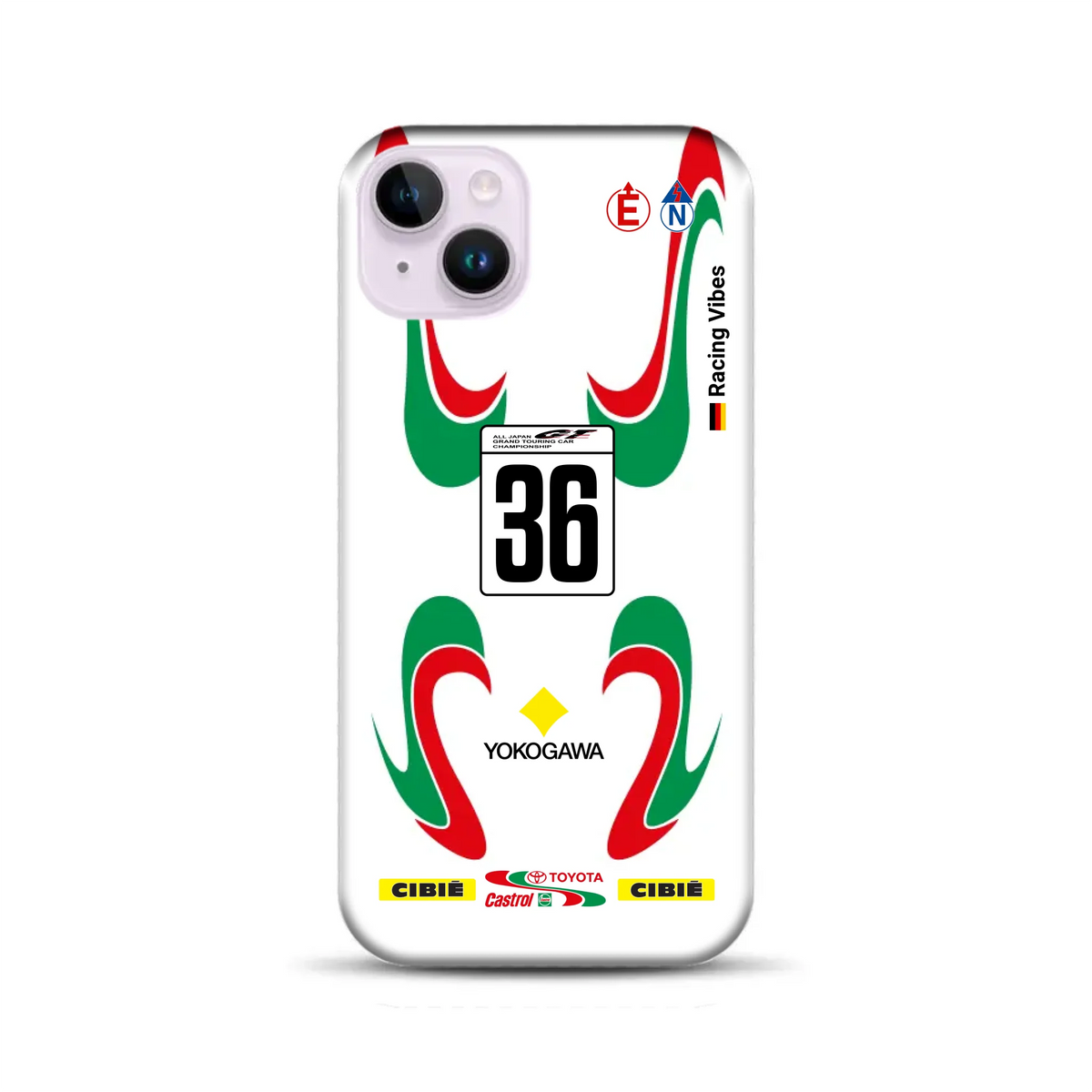 Castrol TOM’S Supra GT500 Livery - Individuelle Premium Hülle für iPhone