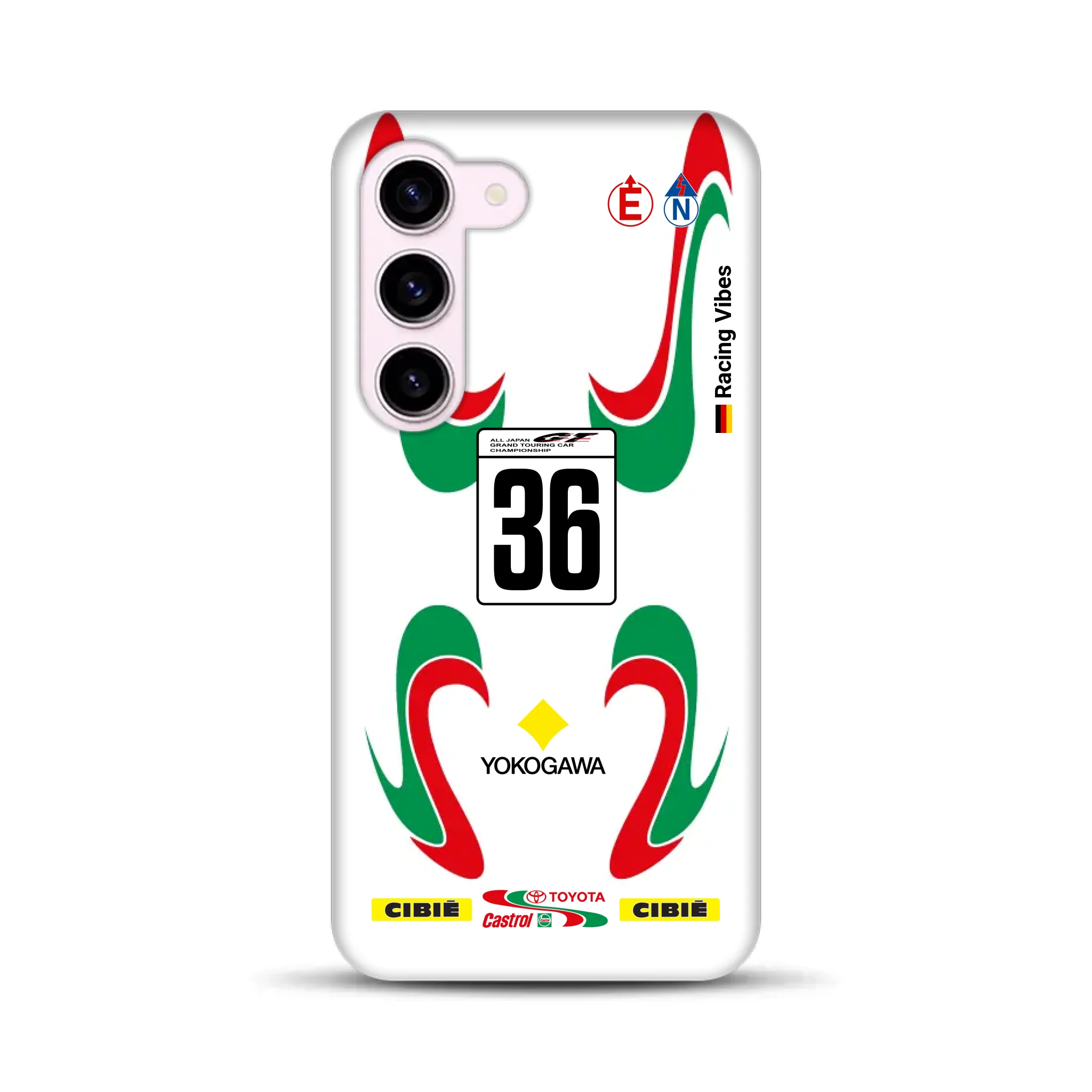 Castrol TOM’S Supra GT500 Livery - Individuelle Premium Hülle für Samsung