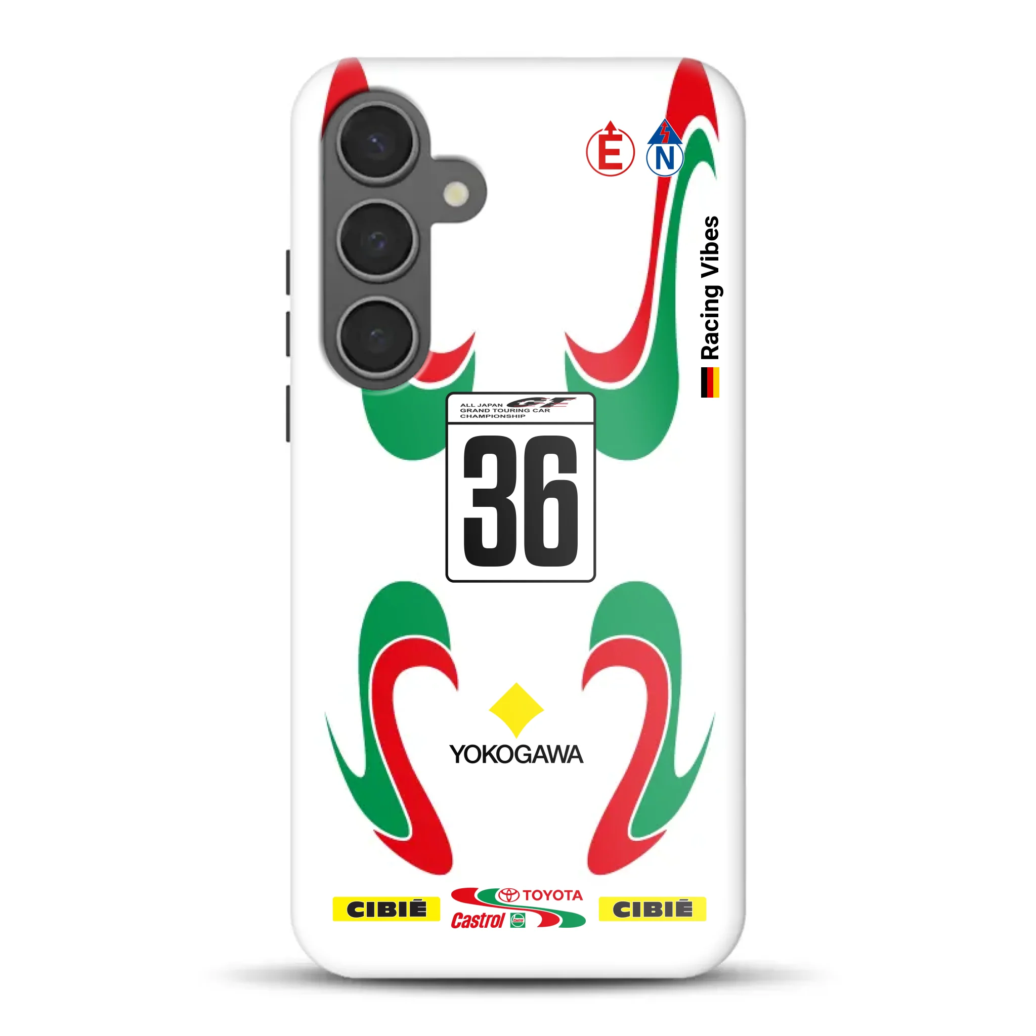 Castrol TOM’S Supra GT500 Livery - Individuelle Premium Hülle für Samsung