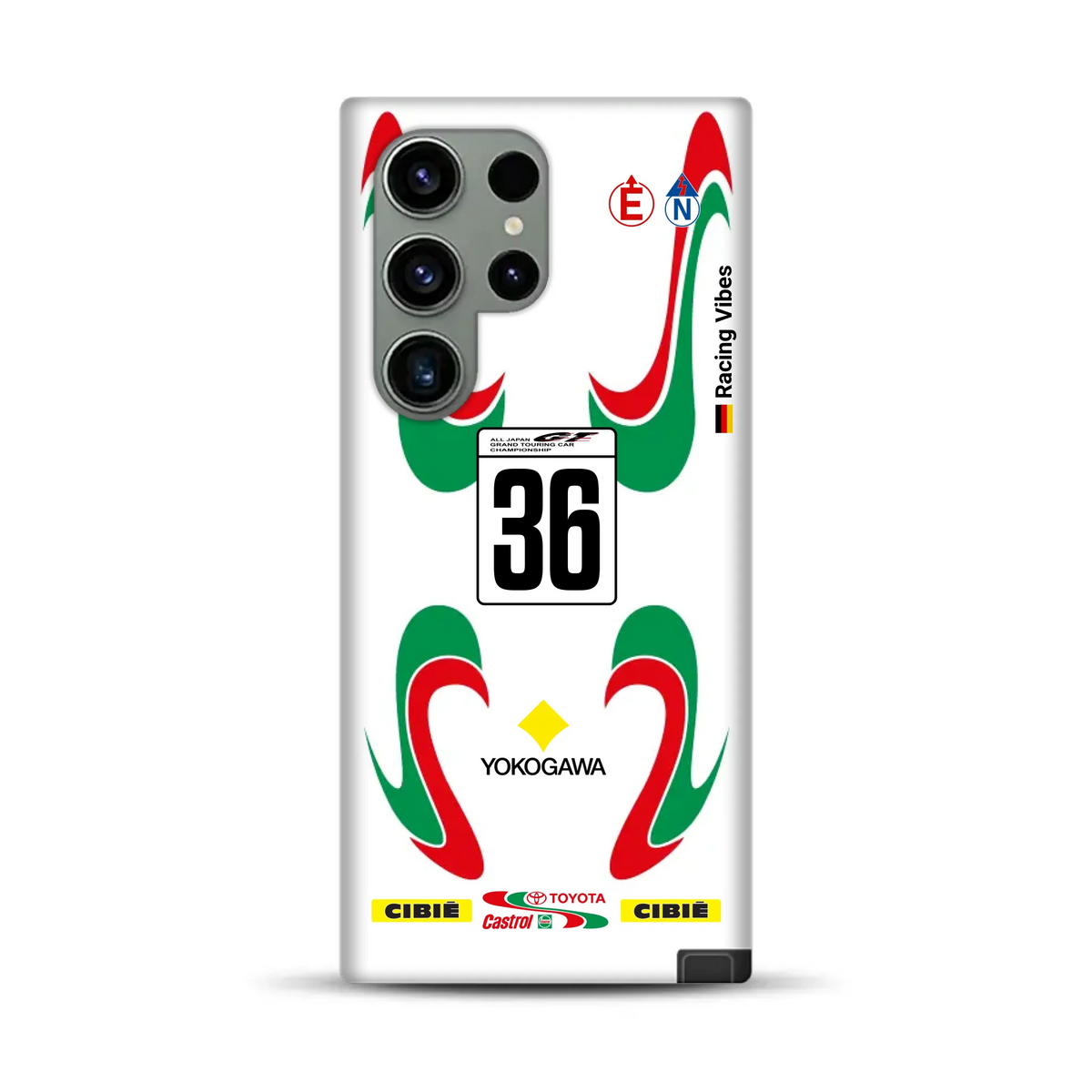 Castrol TOM’S Supra GT500 Livery - Individuelle Premium Hülle für Samsung