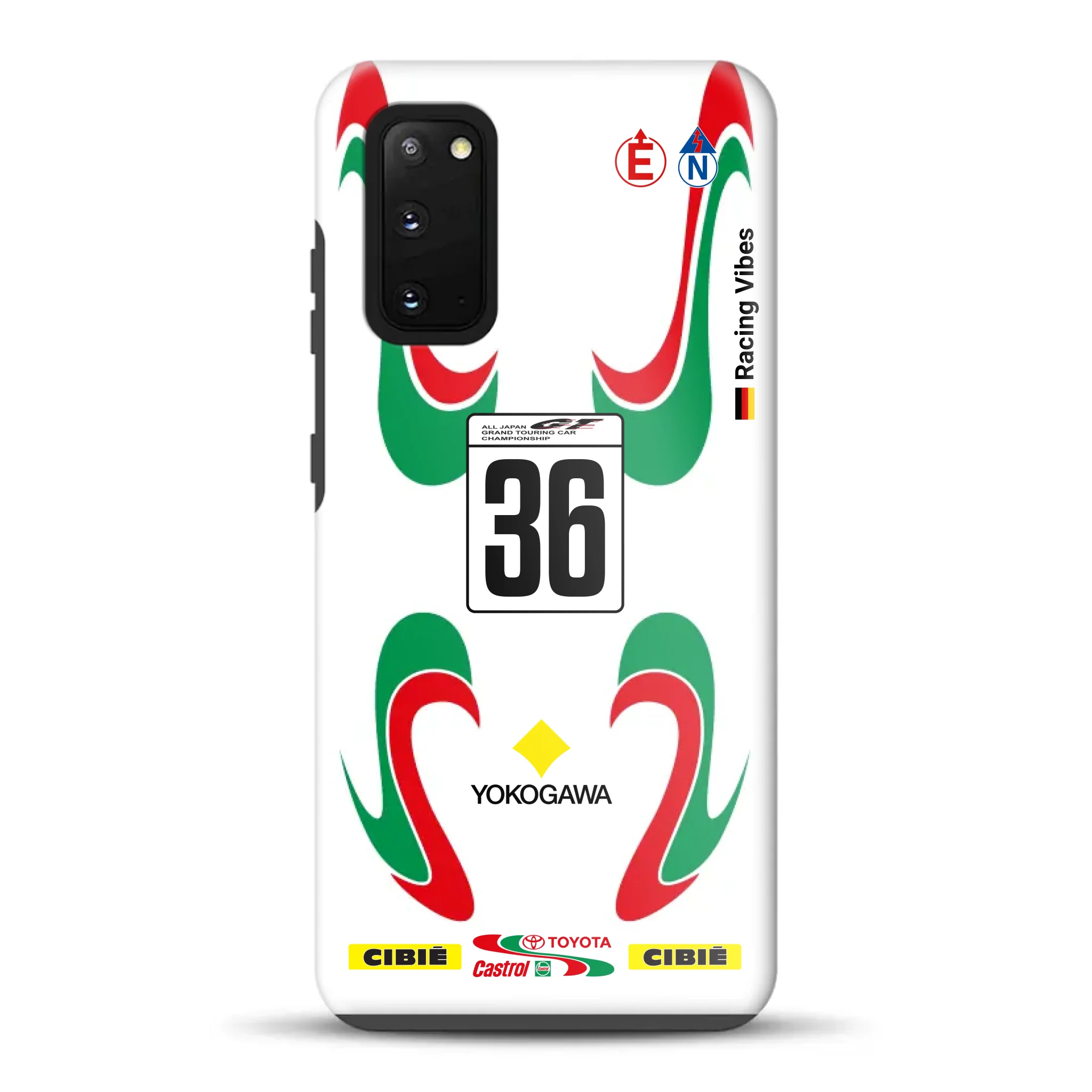 Castrol TOM’S Supra GT500 Livery - Individuelle Premium Hülle für Samsung
