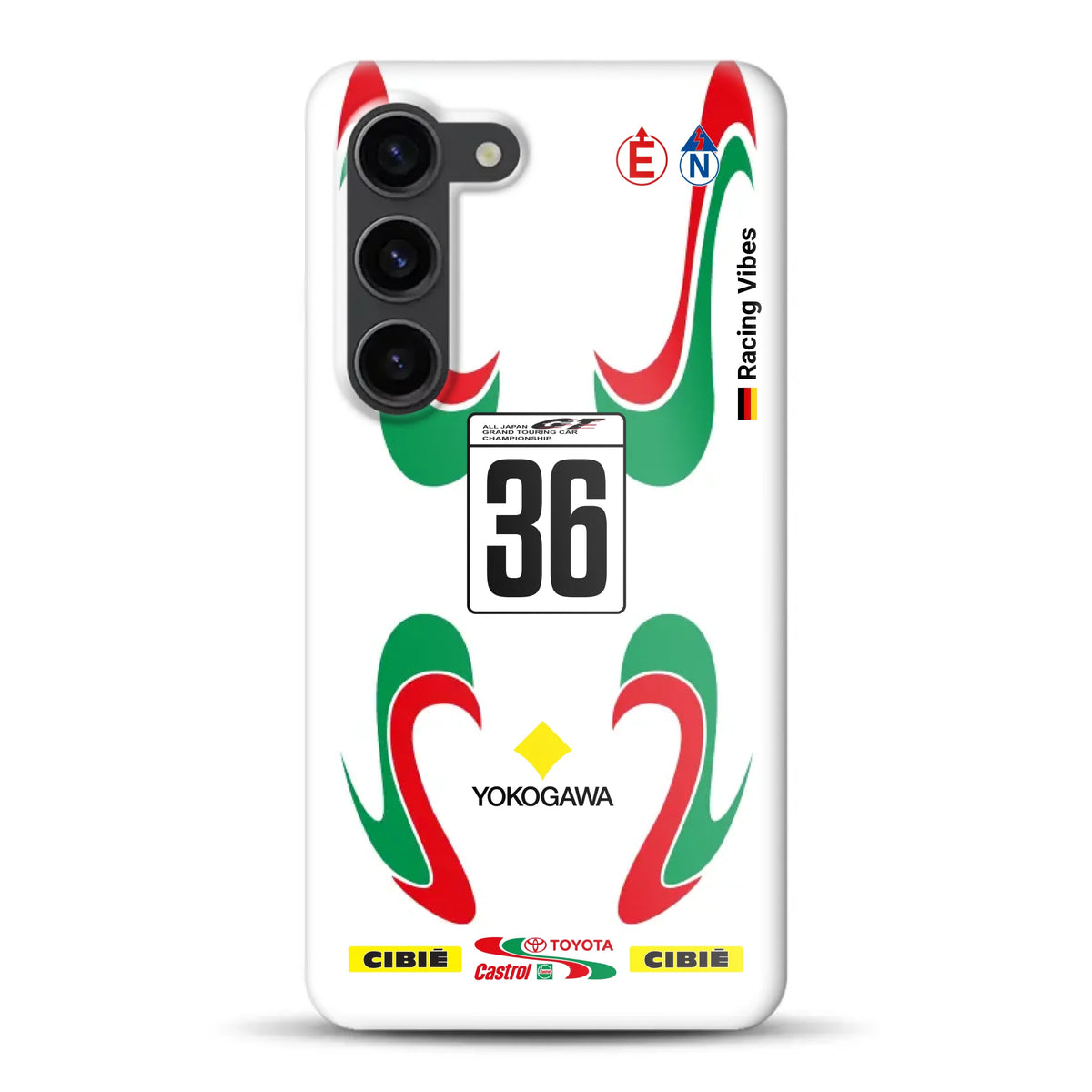 Castrol TOM’S Supra GT500 Livery - Individuelle Hardcase Hülle für Samsung