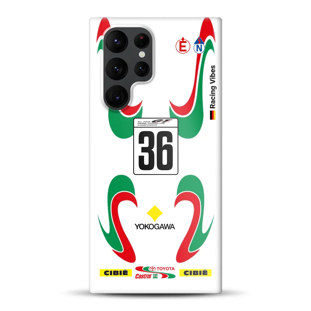 Castrol TOM’S Supra GT500 Livery - Individuelle Hardcase Hülle für Samsung