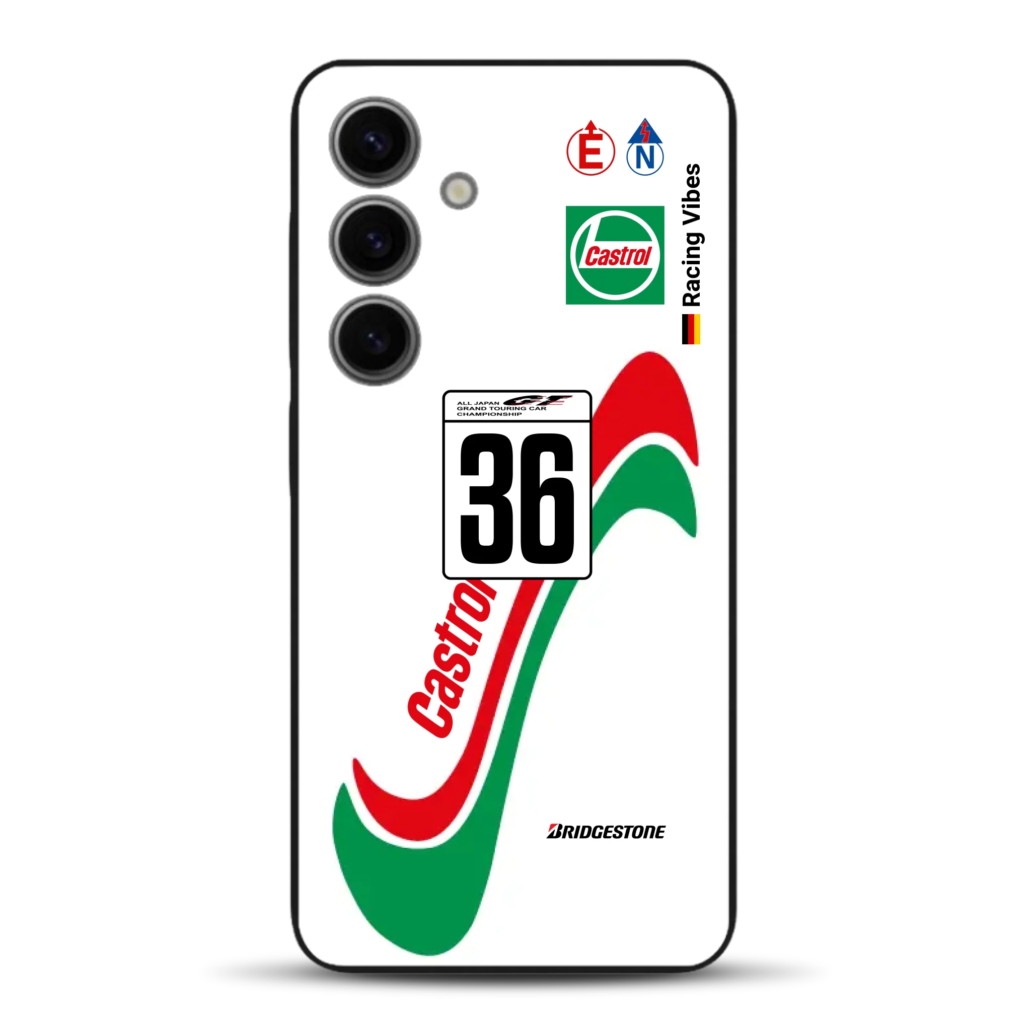 Castrol TOM’S Supra GT500 Livery - Individuelle Handyhülle für Samsung