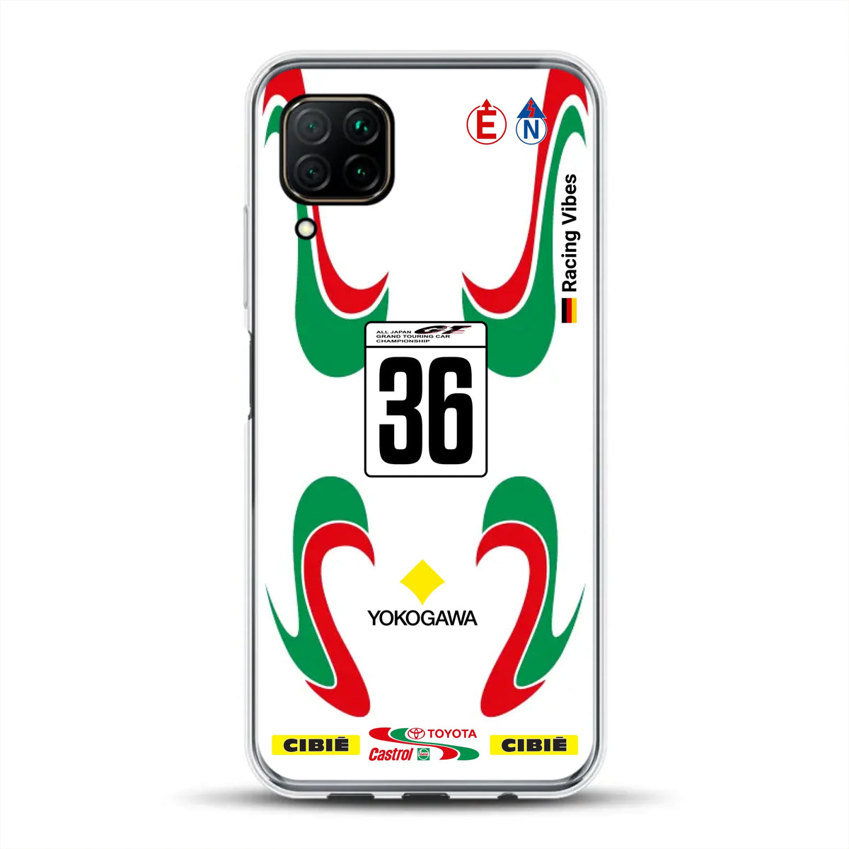 Castrol TOM’S Supra GT500 Livery - Individuelle Handyhülle für Huawei