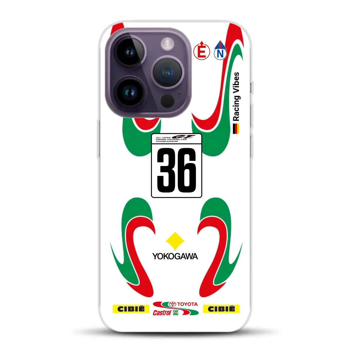 Castrol TOM’S Supra GT500 Livery - Individuelle Handyhülle für iPhone