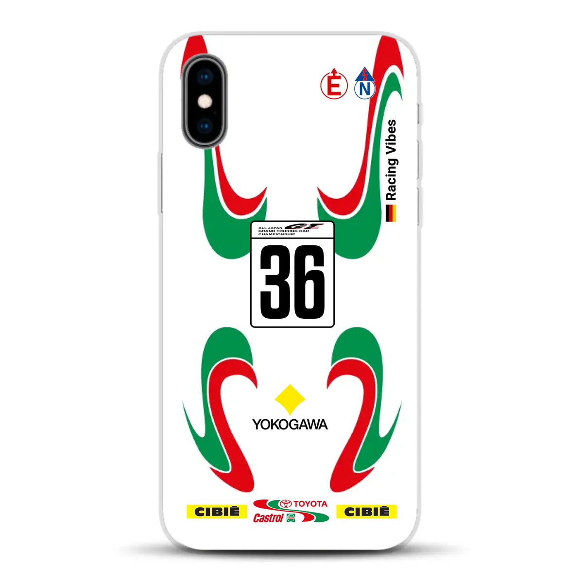 Castrol TOM’S Supra GT500 Livery - Individuelle Handyhülle für iPhone