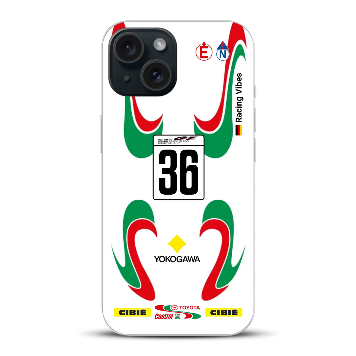 Castrol TOM’S Supra GT500 Livery - Individuelle Handyhülle für iPhone