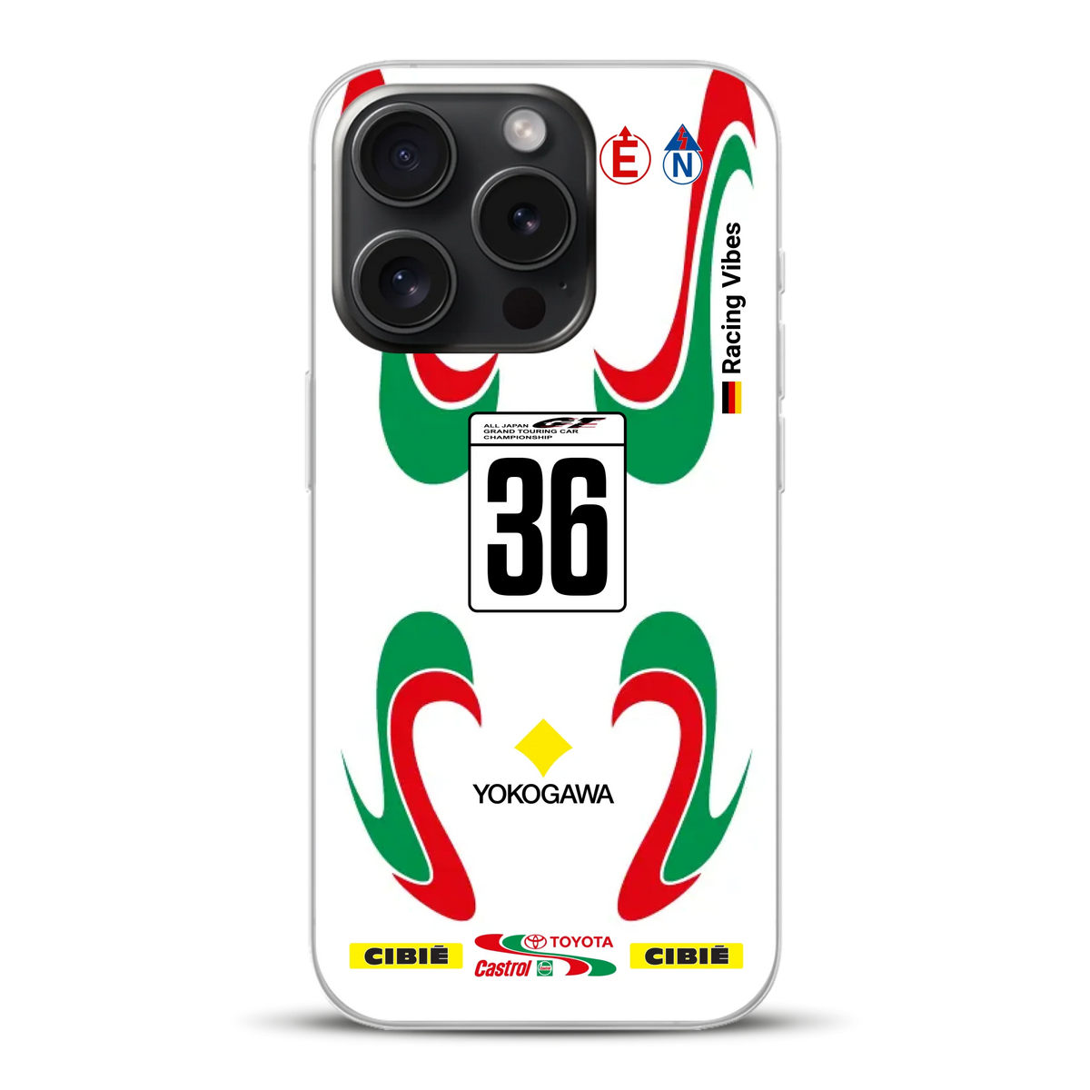Castrol TOM’S Supra GT500 Livery - Individuelle Handyhülle für iPhone