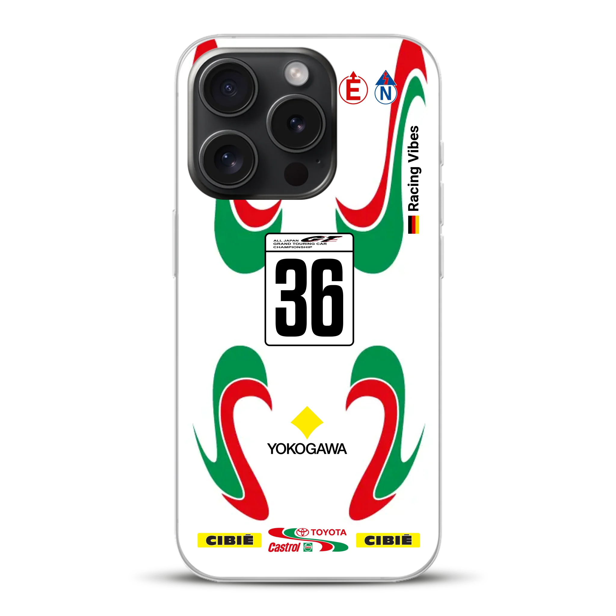Castrol TOM’S Supra GT500 Livery - Individuelle Handyhülle für iPhone