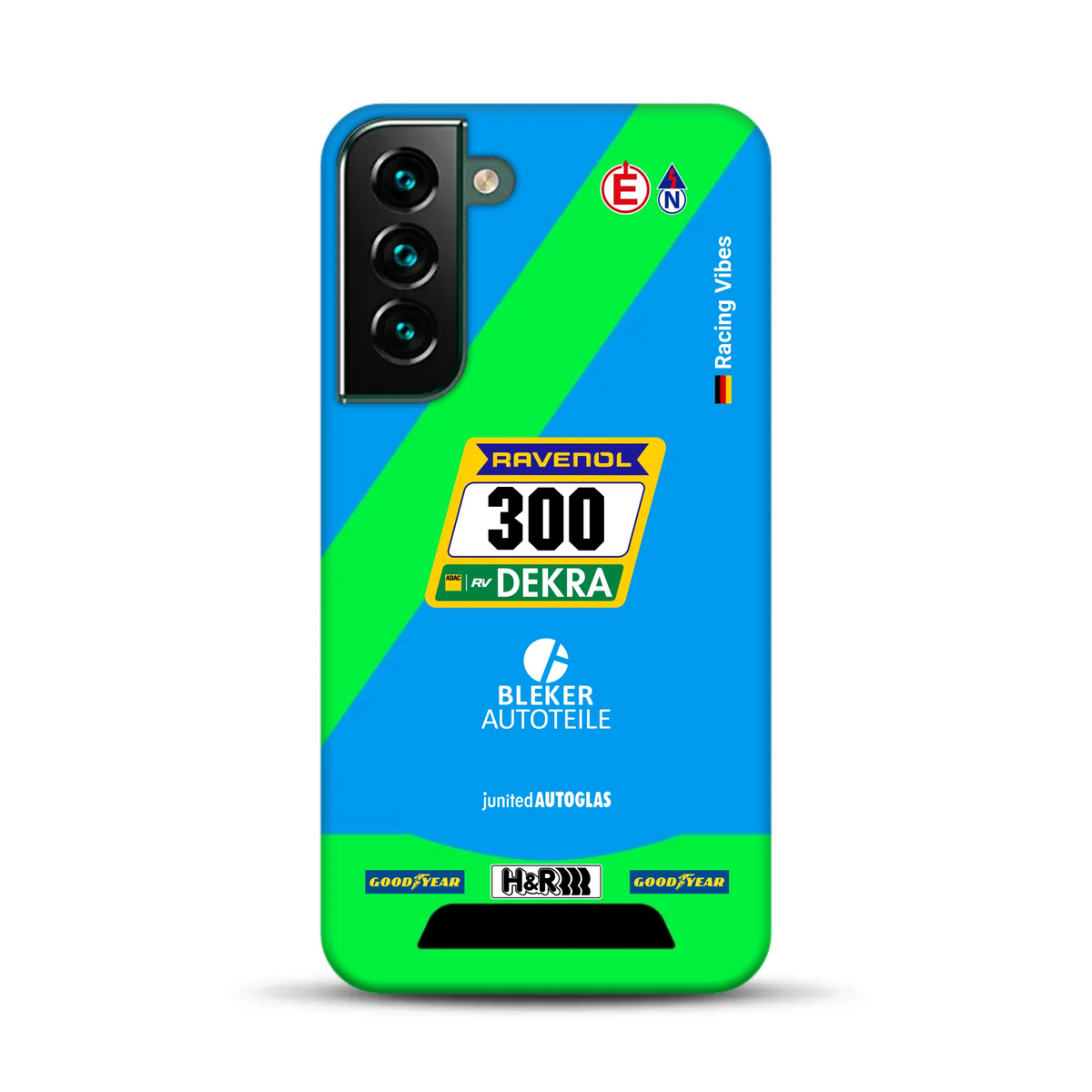 Dacia Logan #300 24h Nürburgring 2026 Livery - Individuelle Premium Hülle für Samsung