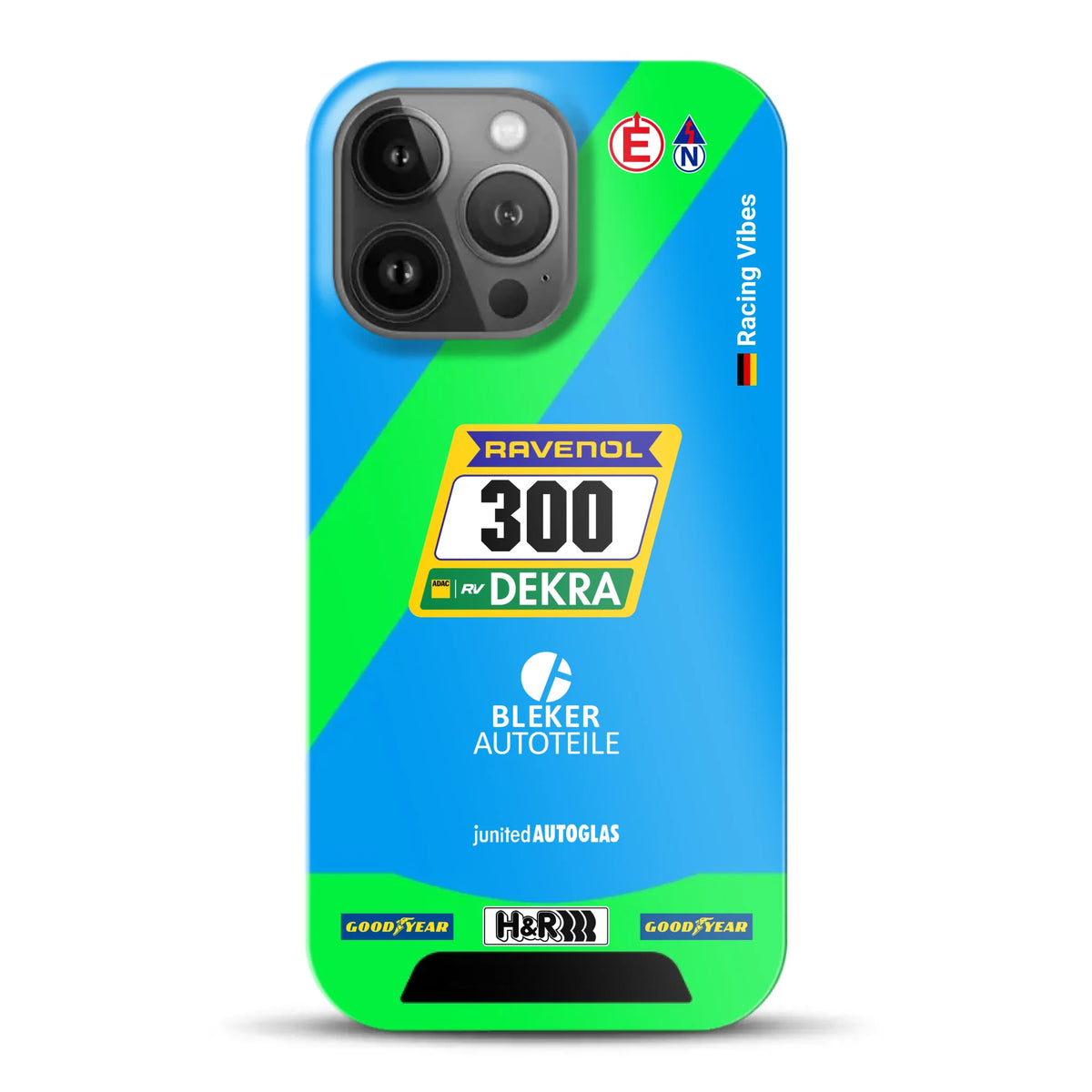 Dacia Logan #300 24h Nürburgring 2026 Livery - Individuelle Hardcase Hülle für iPhone