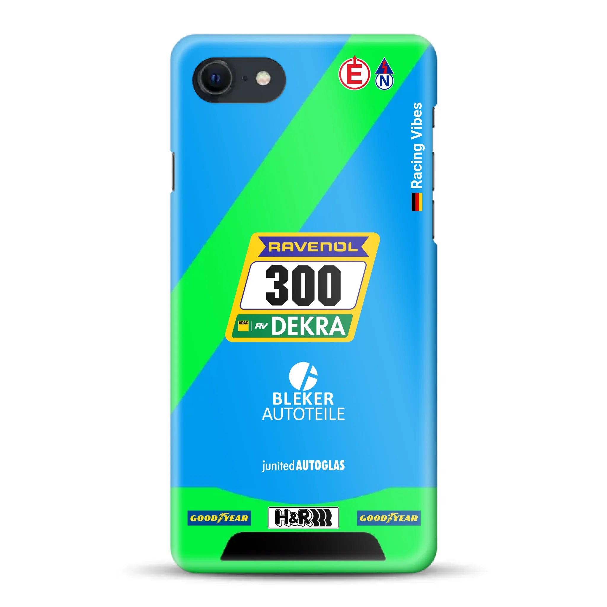 Dacia Logan #300 24h Nürburgring 2026 Livery - Individuelle Hardcase Hülle für iPhone