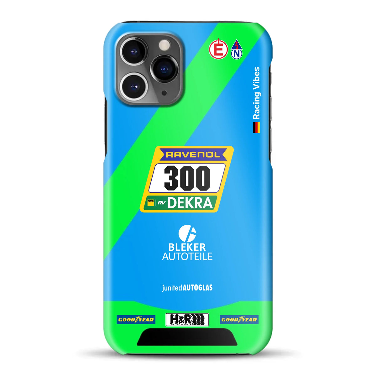 Dacia Logan #300 24h Nürburgring 2026 Livery - Individuelle Hardcase Hülle für iPhone