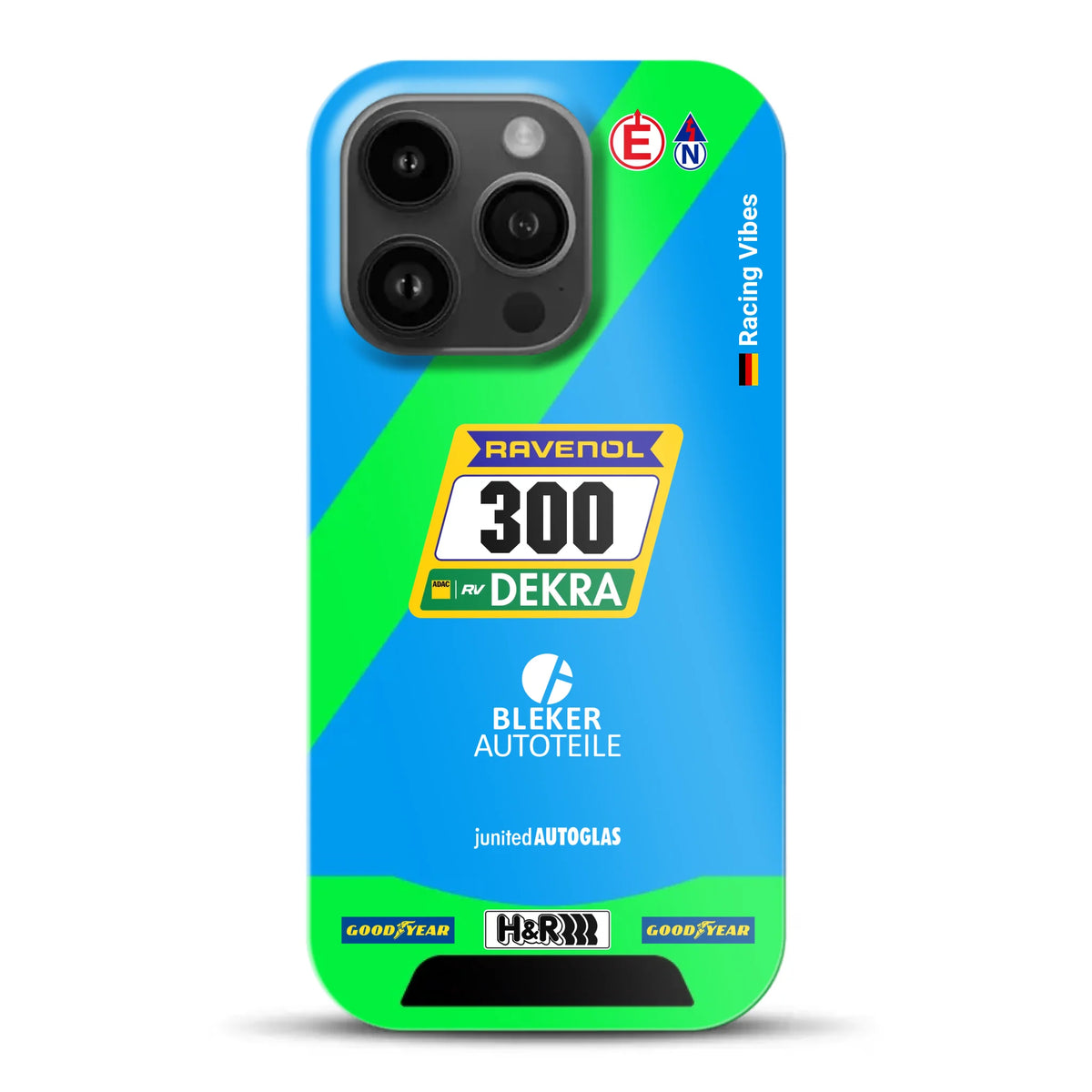 Dacia Logan #300 24h Nürburgring 2026 Livery - Individuelle Hardcase Hülle für iPhone