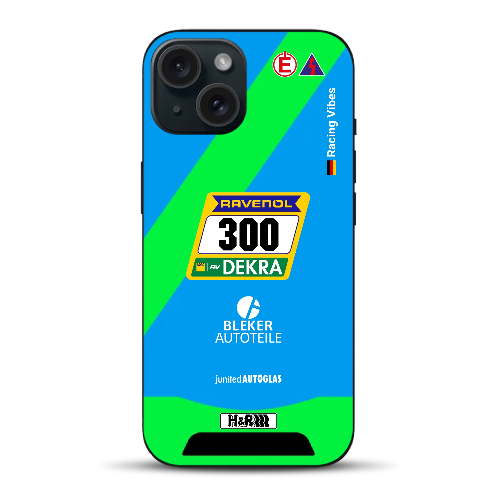 Dacia Logan #300 24h Nürburgring 2026 Livery - Individuelle Handyhülle für iPhone