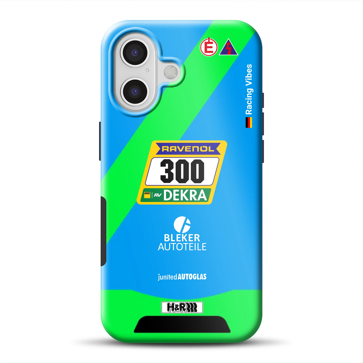 Dacia Logan #300 24h Nürburgring 2026 Livery - Custodia premium personalizzata per iPhone