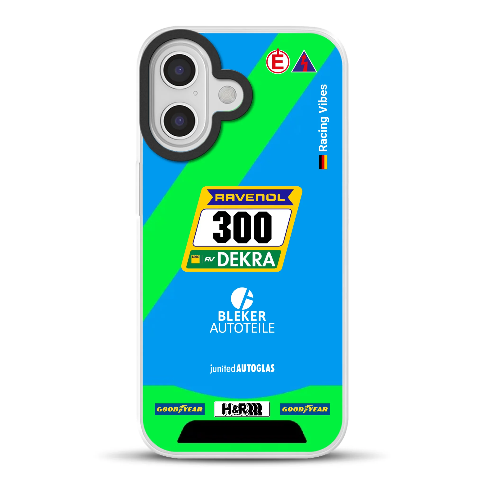 Dacia Logan #300 24h Nürburgring 2026 Livery - Custom Hybrid Case with MagSafe