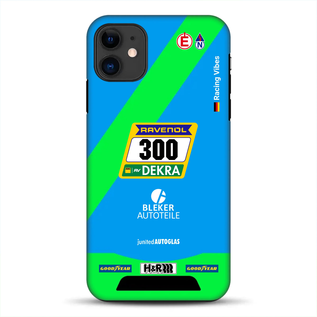 Dacia Logan #300 24h Nürburgring 2026 Livery - Custodia premium personalizzata per iPhone