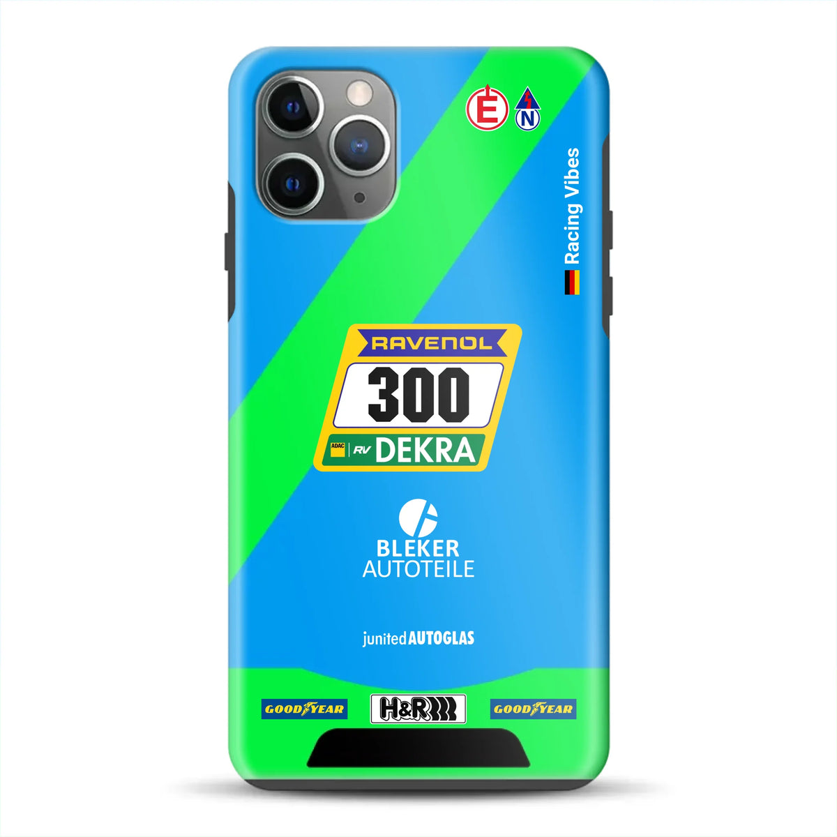 Dacia Logan #300 24h Nürburgring 2026 Livery - Custodia premium personalizzata per iPhone