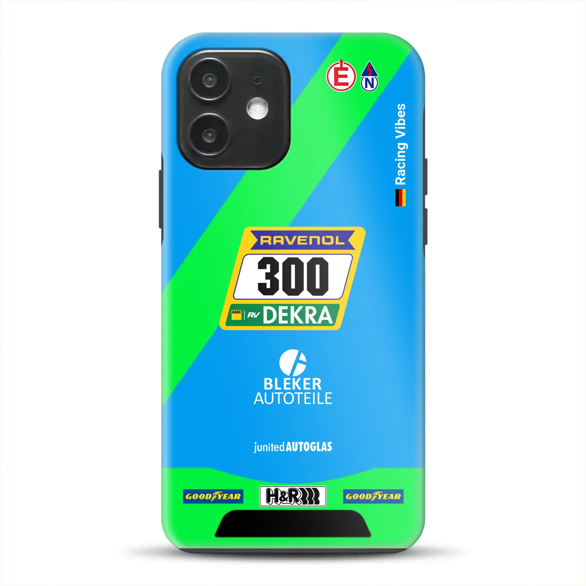 Dacia Logan #300 24h Nürburgring 2026 Livery - Custodia premium personalizzata per iPhone